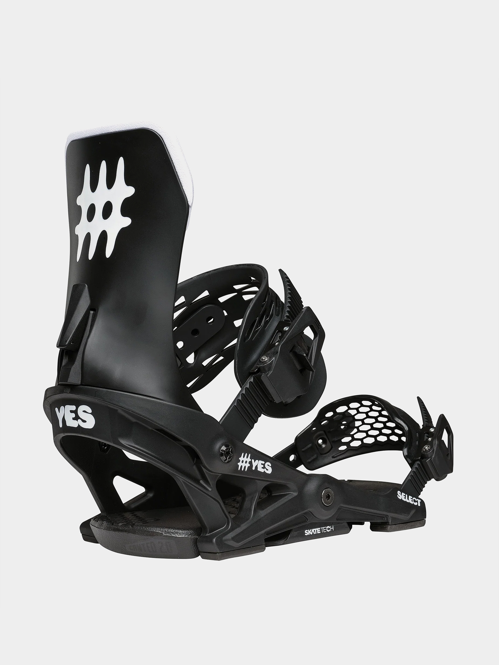 Snowboardové viazanie Yes Select (pitch black)
