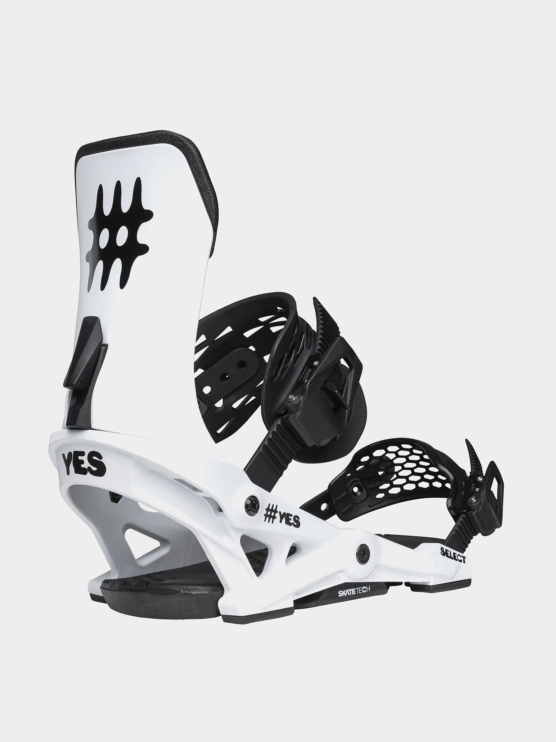 Snowboardové viazanie Yes Select (it's white)