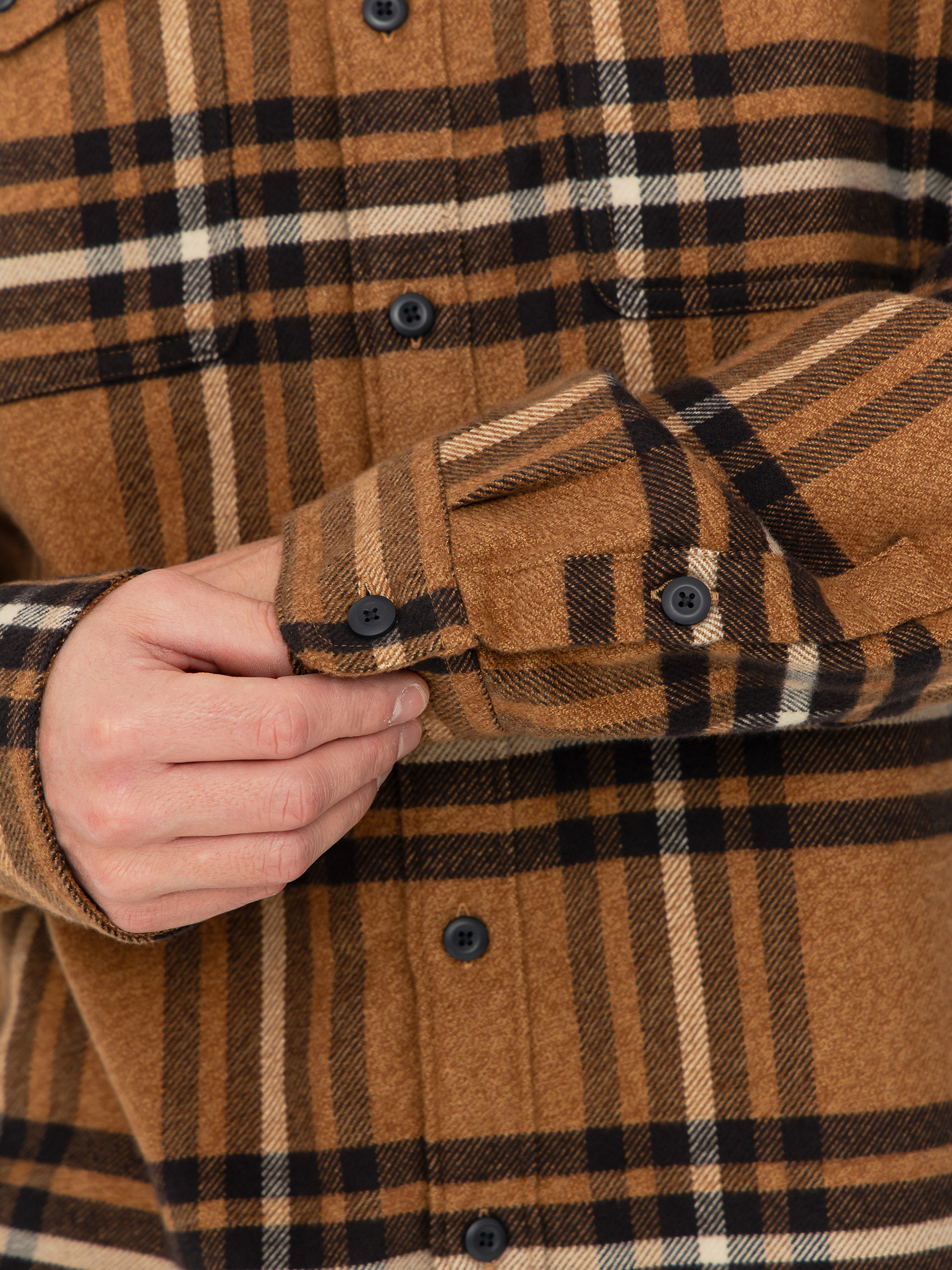 Košeľa Patagonia Fjord Flannel (catch deer brown)