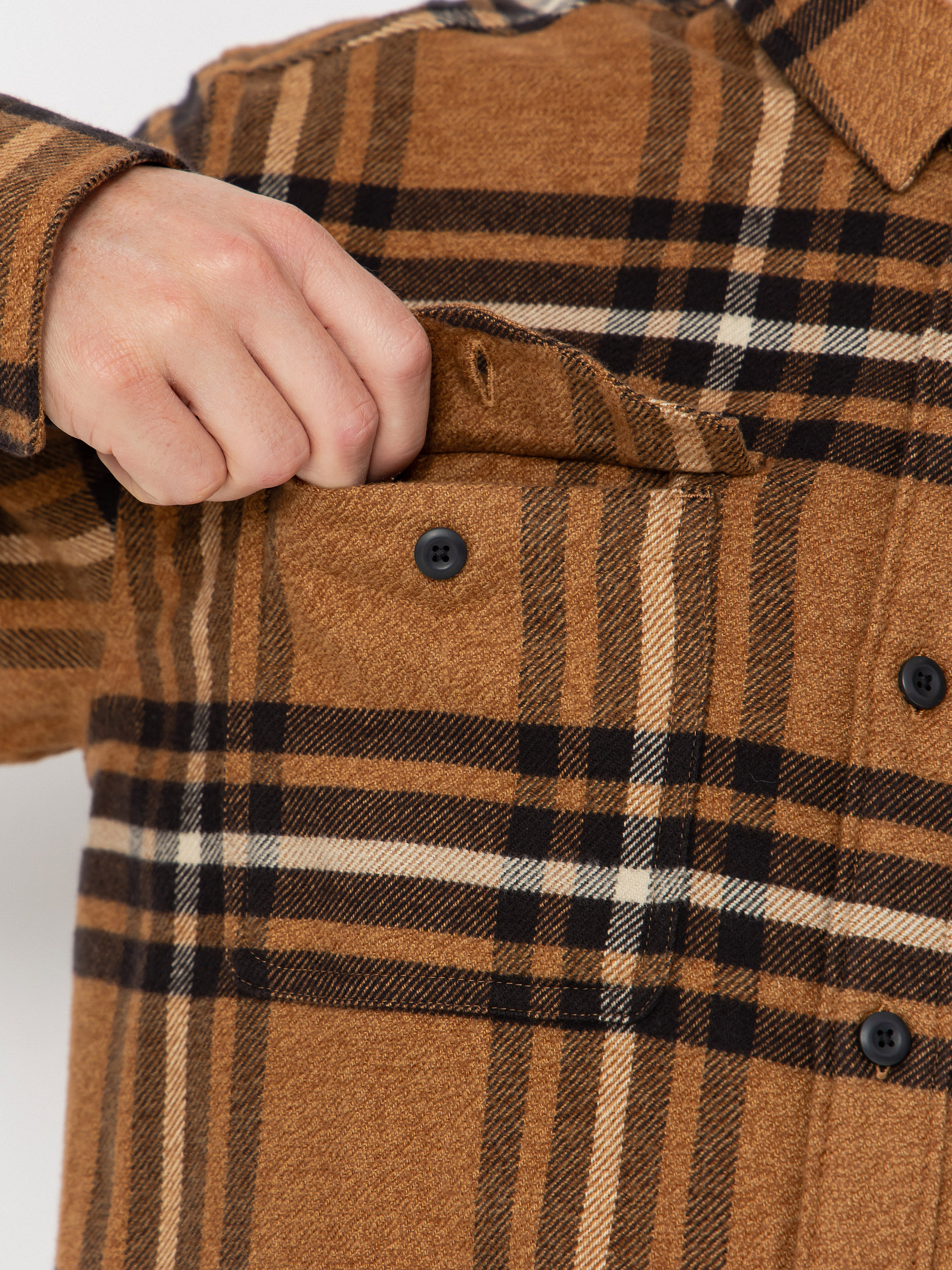 Košeľa Patagonia Fjord Flannel (catch deer brown)