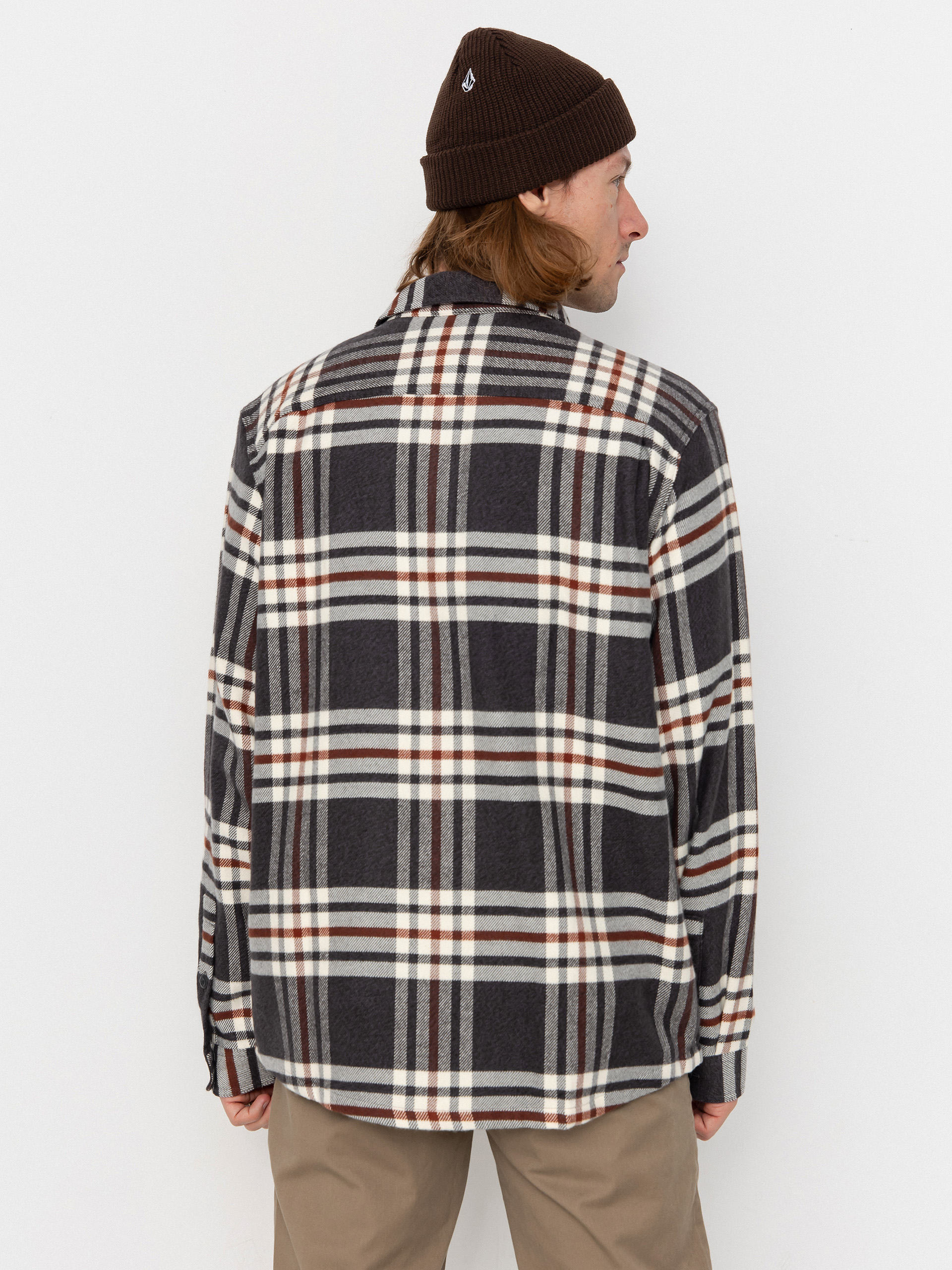 Košeľa Patagonia Fjord Flannel (catch ink black)