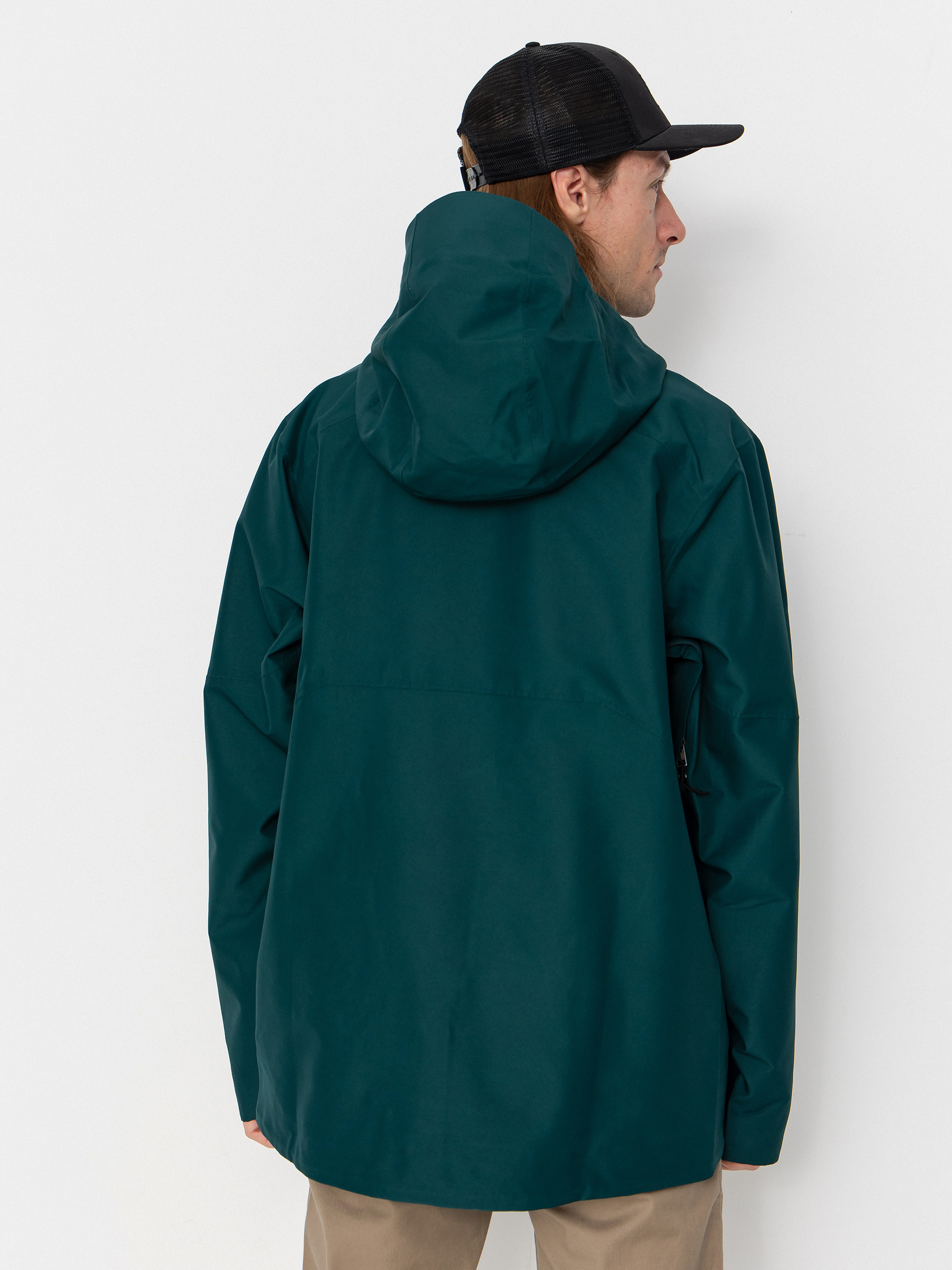 Pánska Snowboardová bunda Patagonia Powder Town (cascade green)