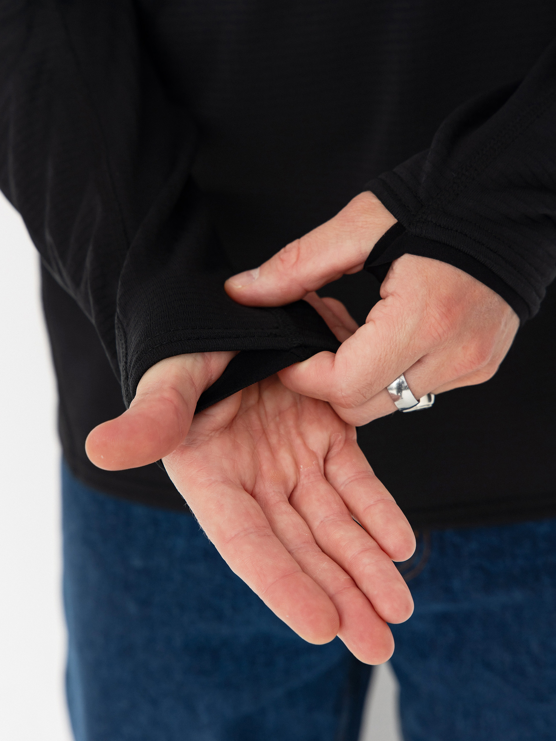 Pánska Termomikina  Volcom Gridlock Mock Neck (black)