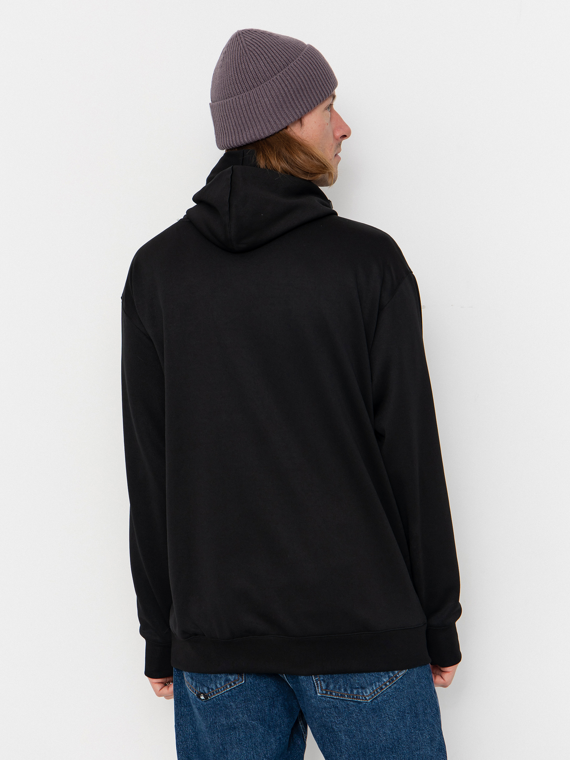 Mikina s kapucňou Volcom Hydro Riding HD (black)