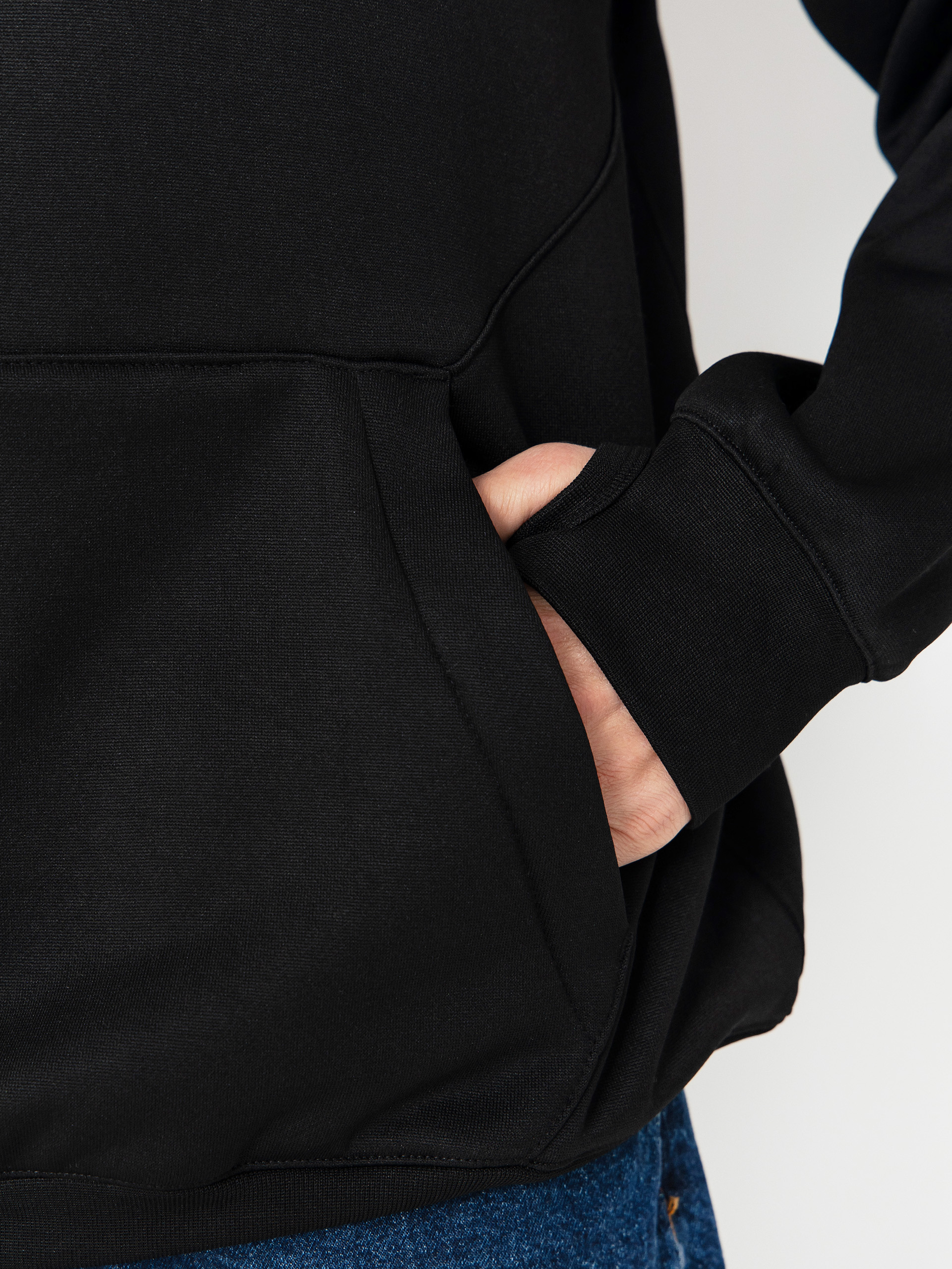 Mikina s kapucňou Volcom Hydro Riding HD (black)