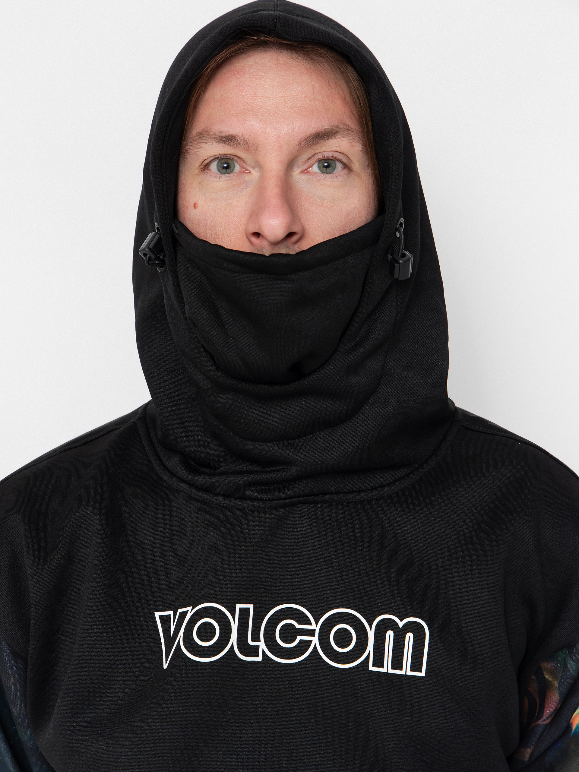 Mikina s kapucňou Volcom Hydro Riding HD (space aloha)