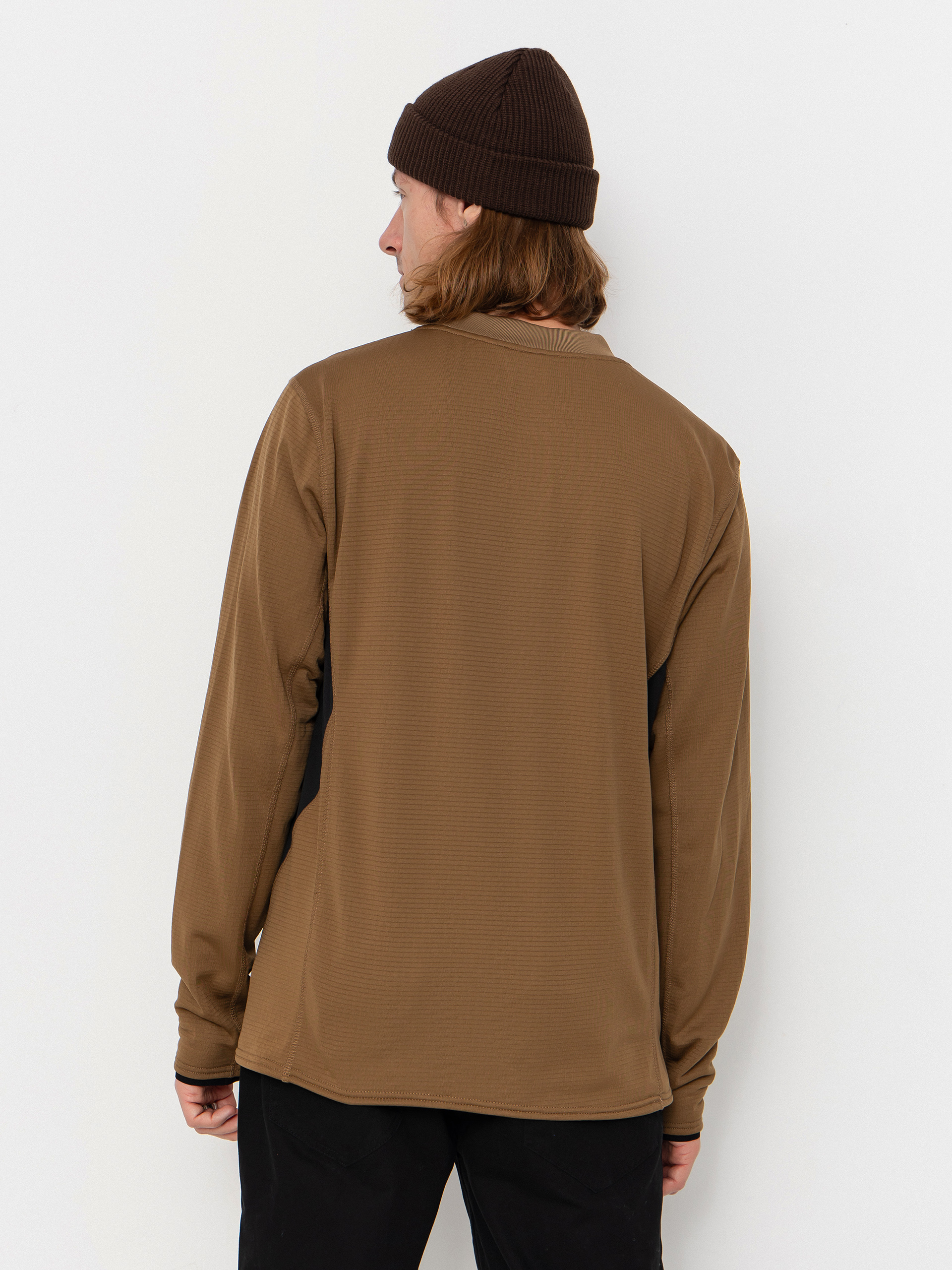 Pánska Termomikina  Volcom Gridlock Crew Neck (bronze)