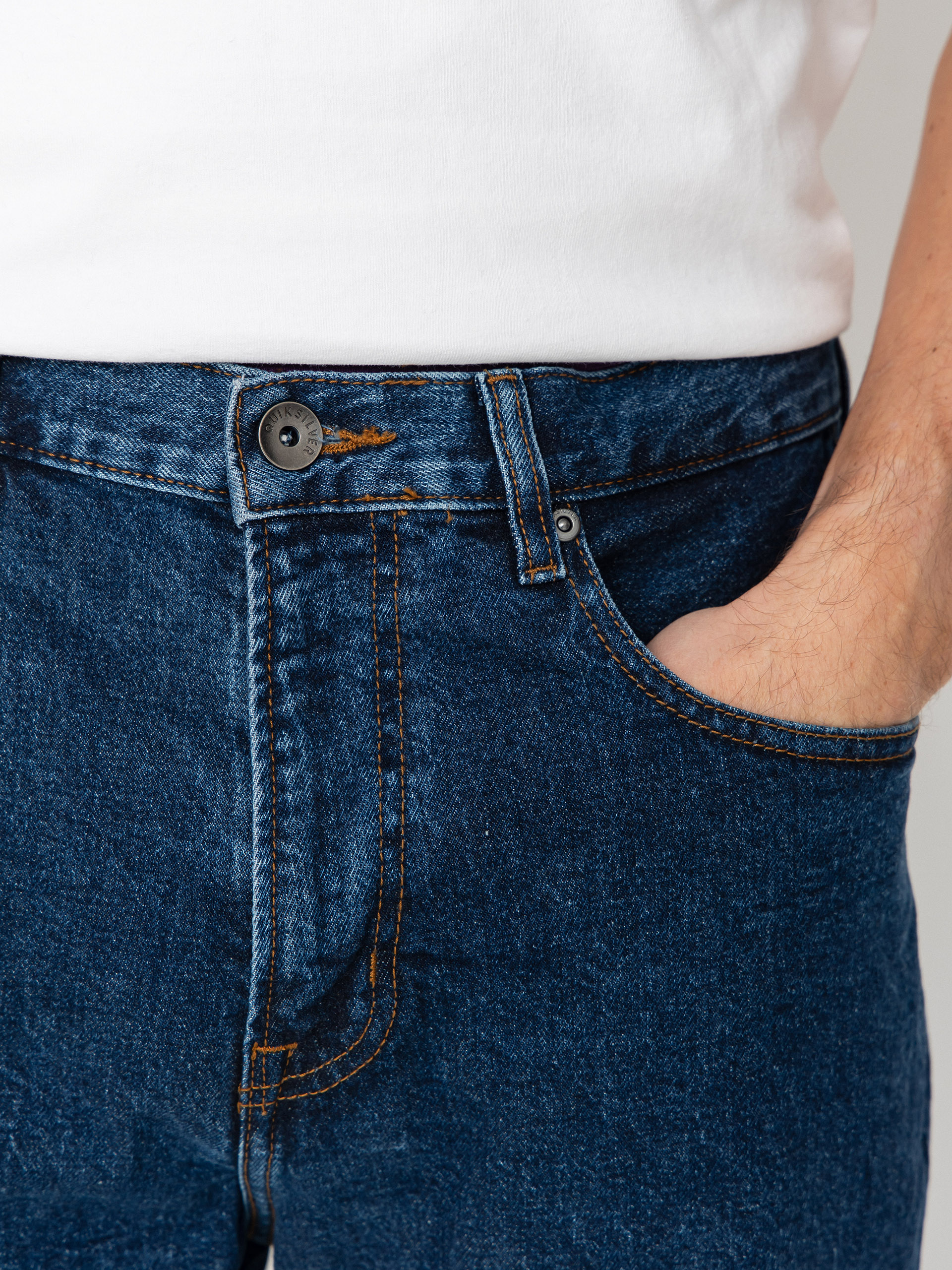 Nohavice Quiksilver Aqua Cult Denim (stone indigo)