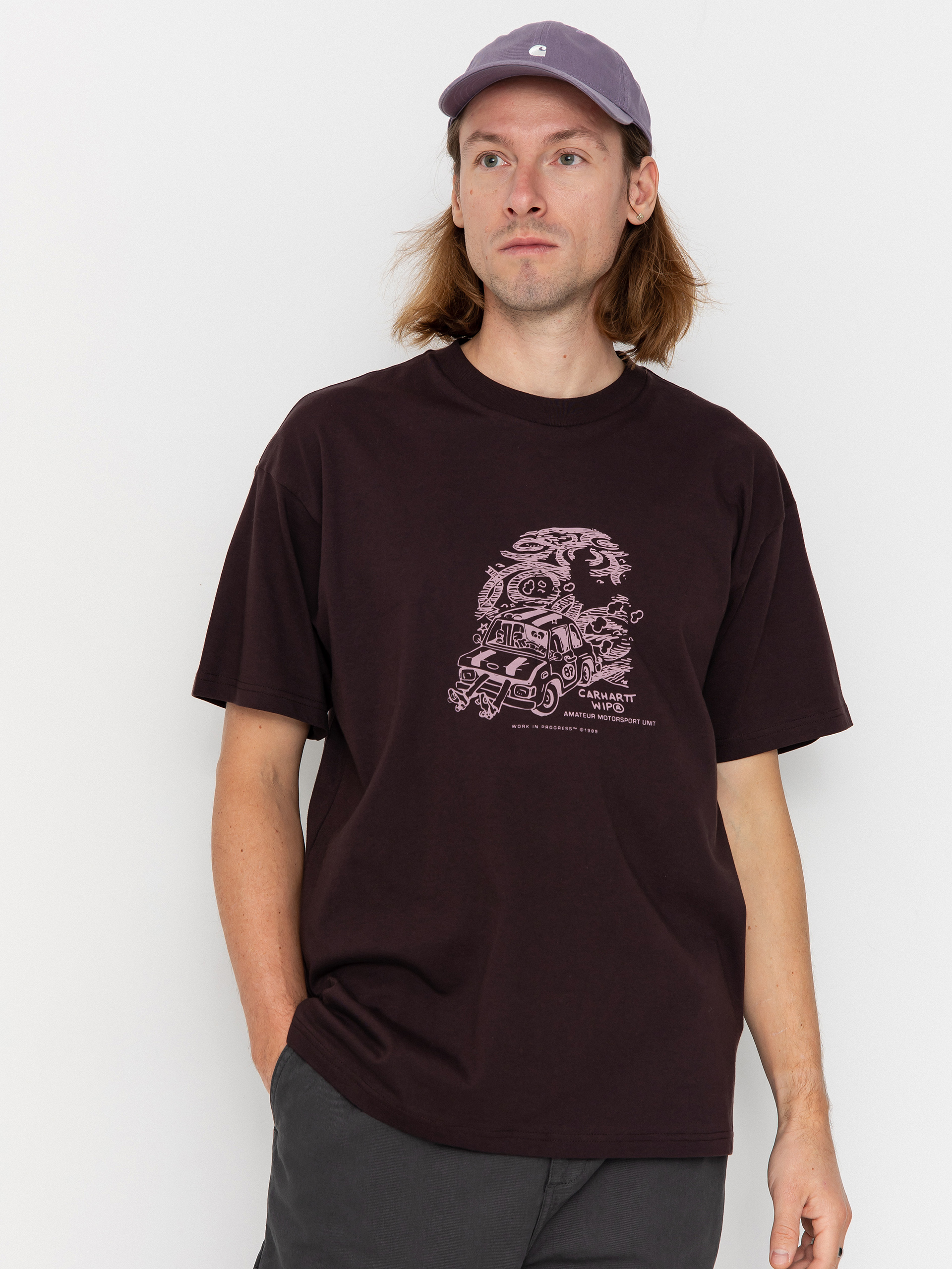 Tričko Carhartt WIP Unit (palisander)