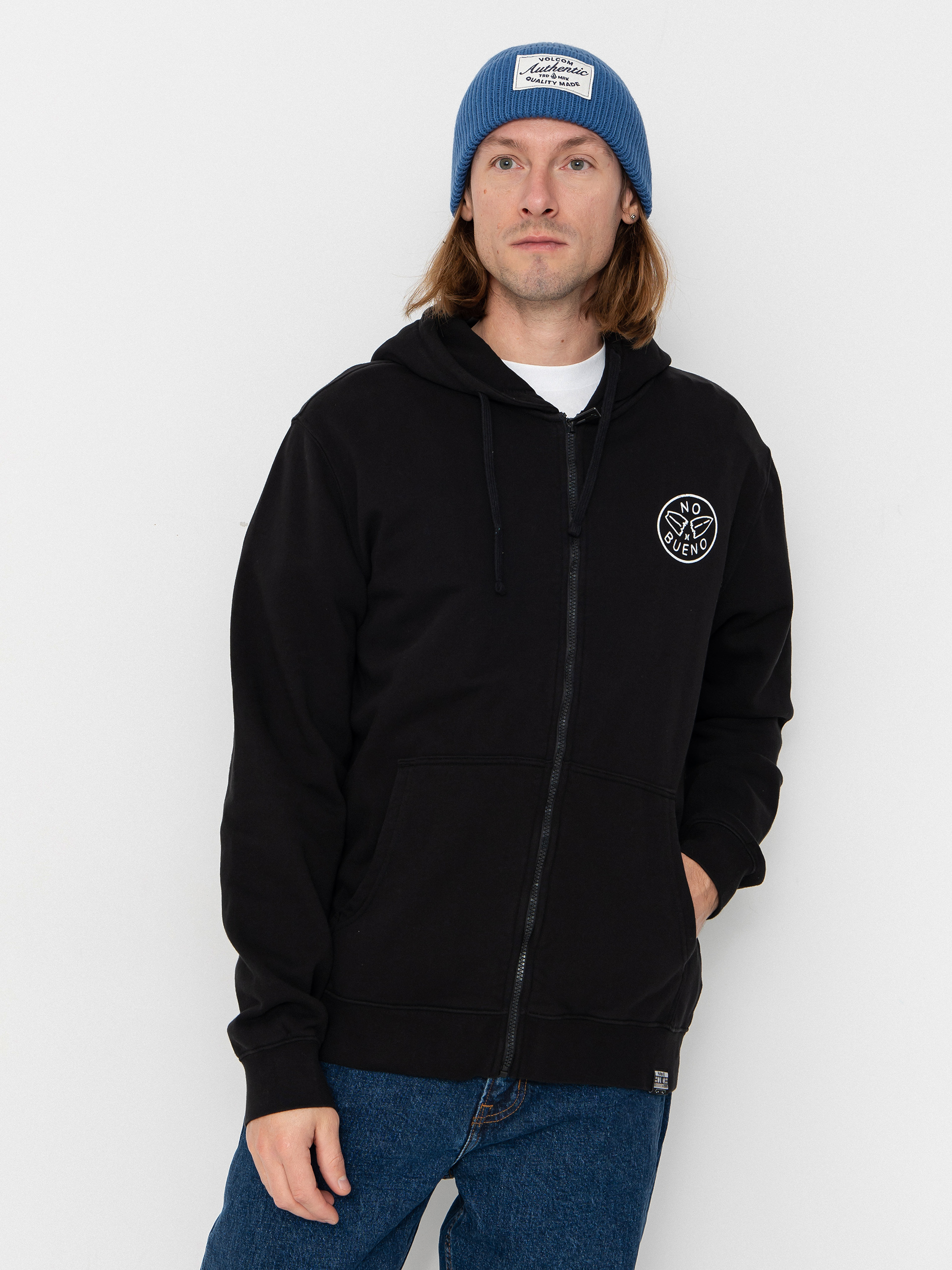 Mikina s kapucňou Hurley Sider ZHD (black)