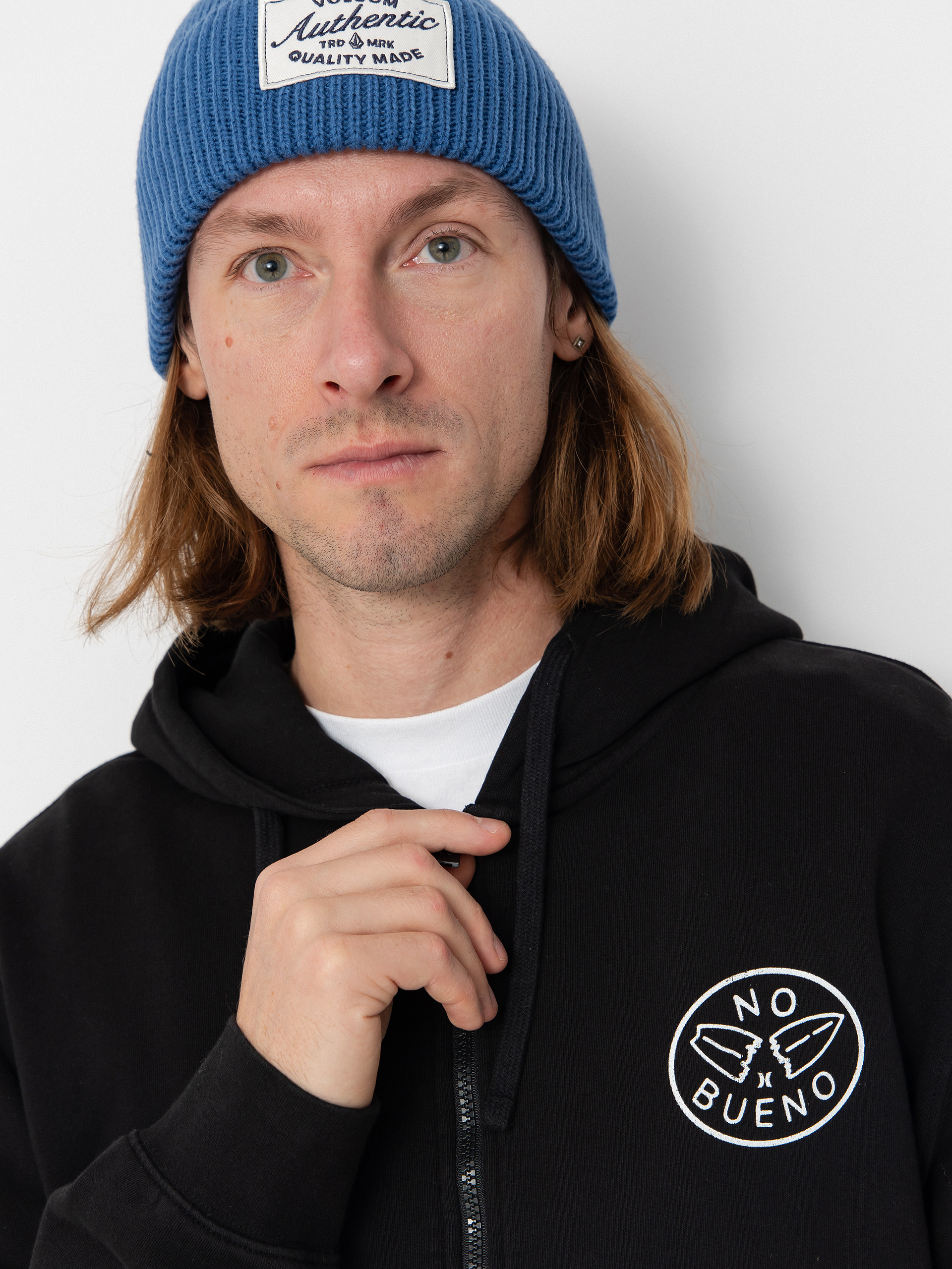 Mikina s kapucňou Hurley Sider ZHD (black)