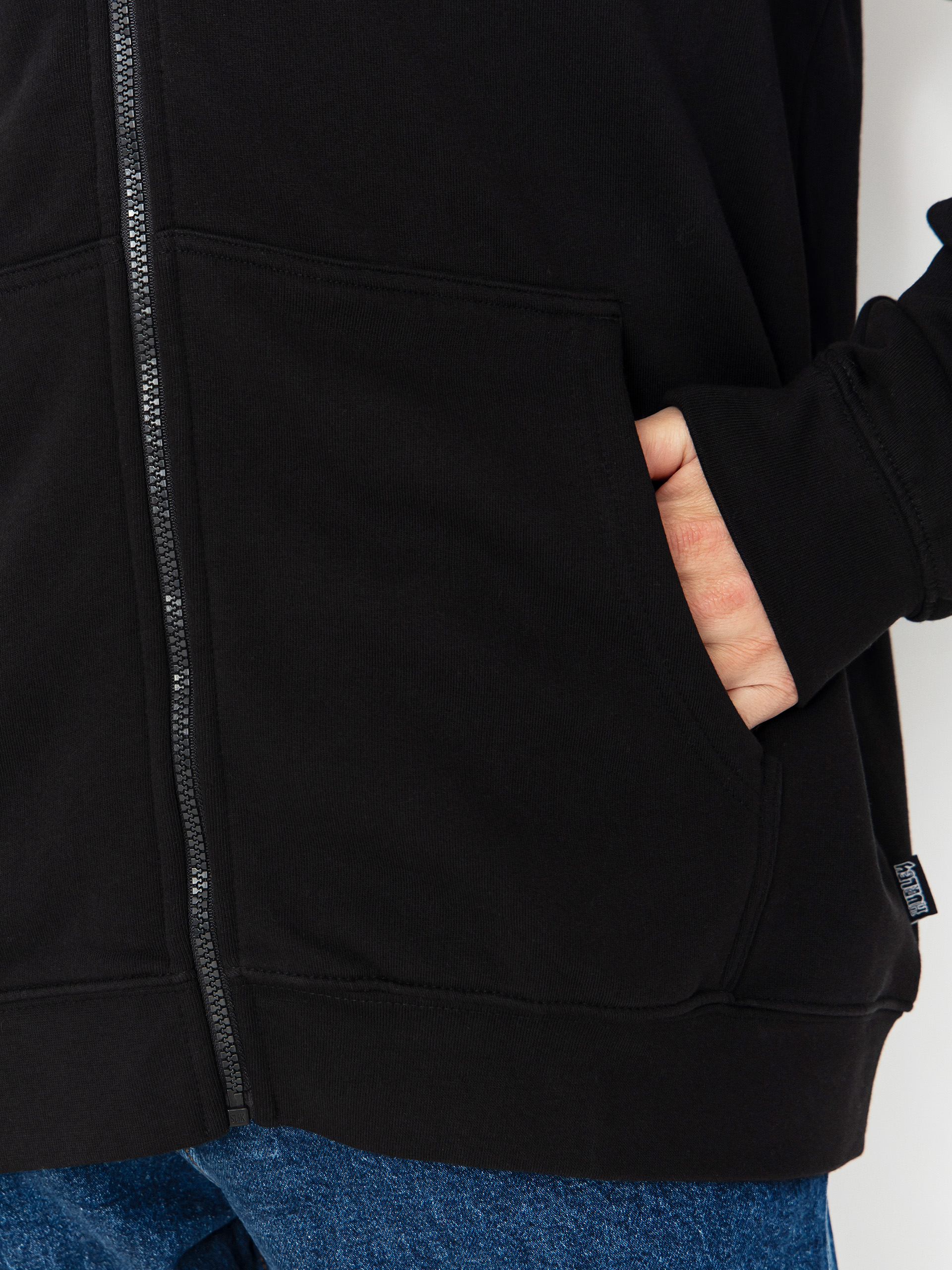 Mikina s kapucňou Hurley Tattoo ZHD (black)