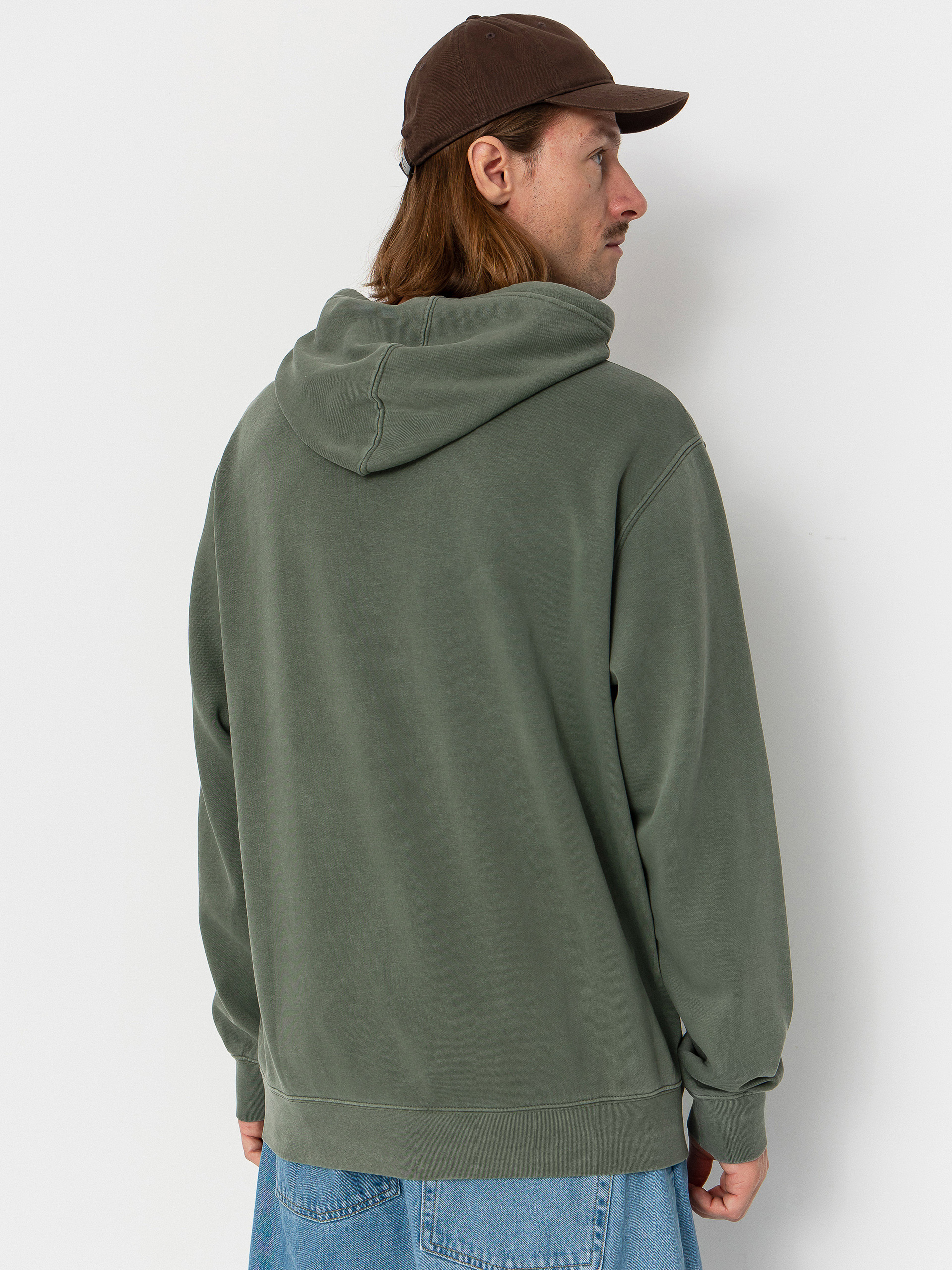 Mikina s kapucňou RVCA Ptc 2 HD (sage leaf)