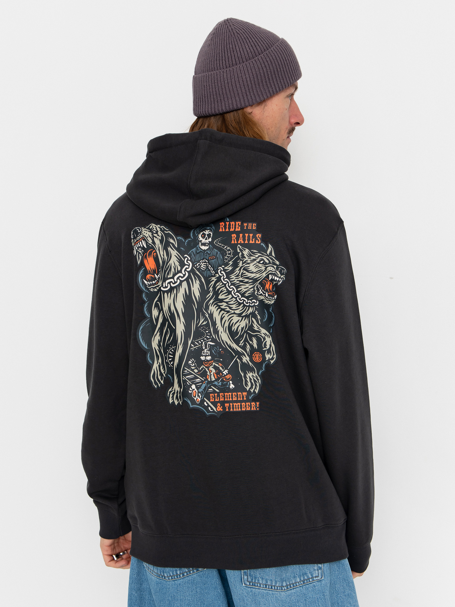 Mikina s kapucňou Element Timber Guard Dogs HD