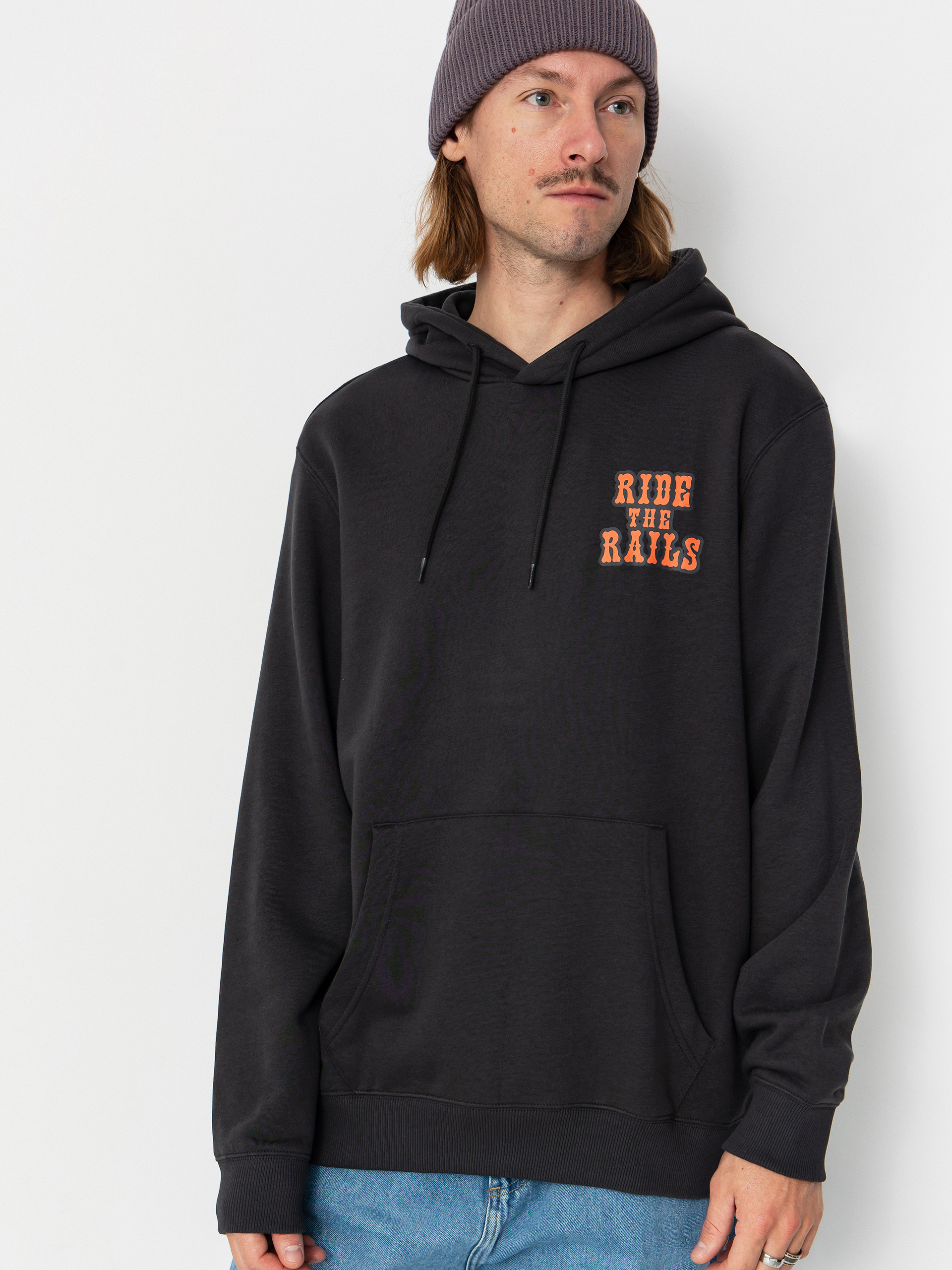 Mikina s kapucňou Element Timber Guard Dogs HD (off black)