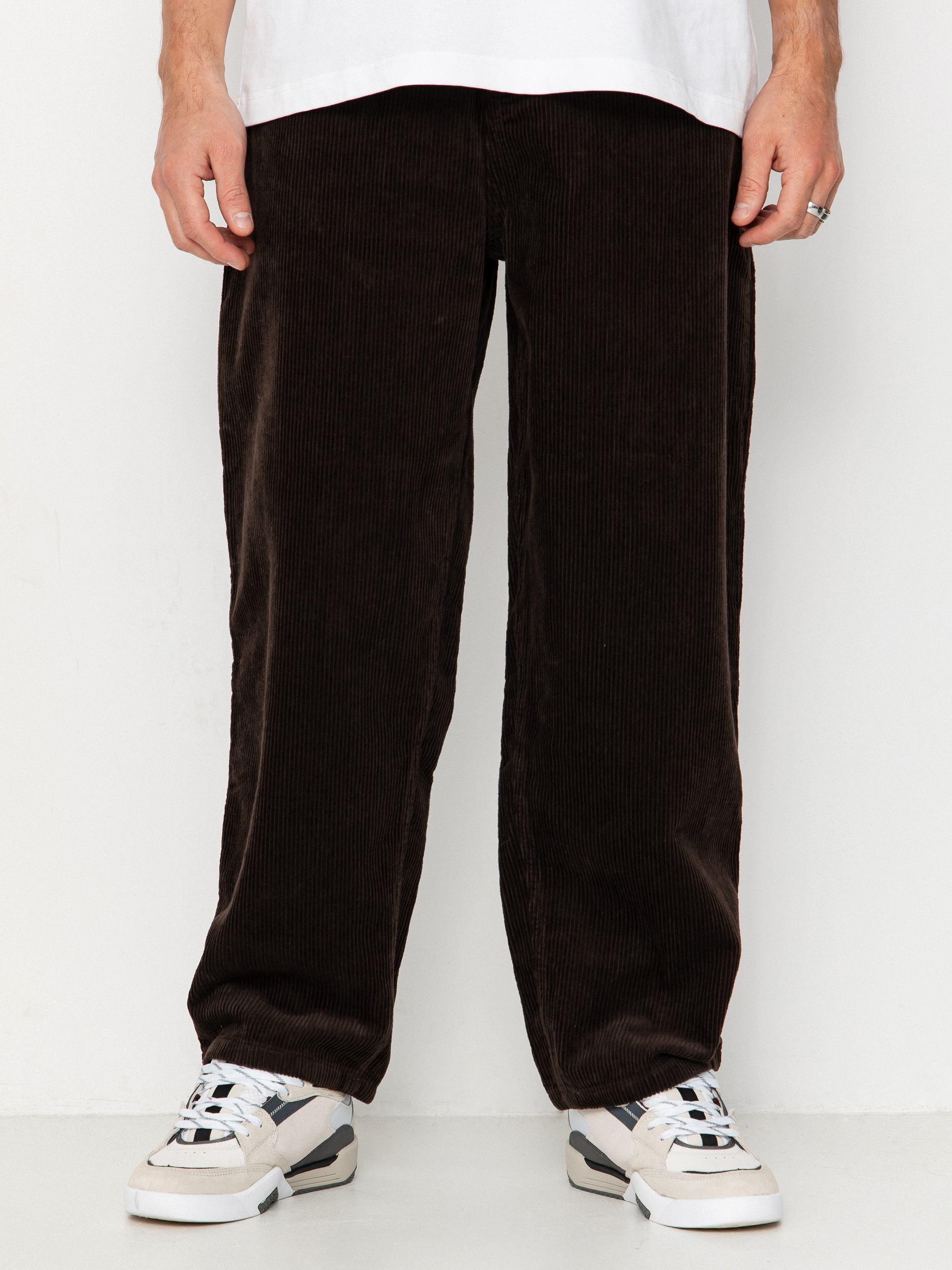 Nohavice Wasted Paris Corduroy Casper (ice brown)