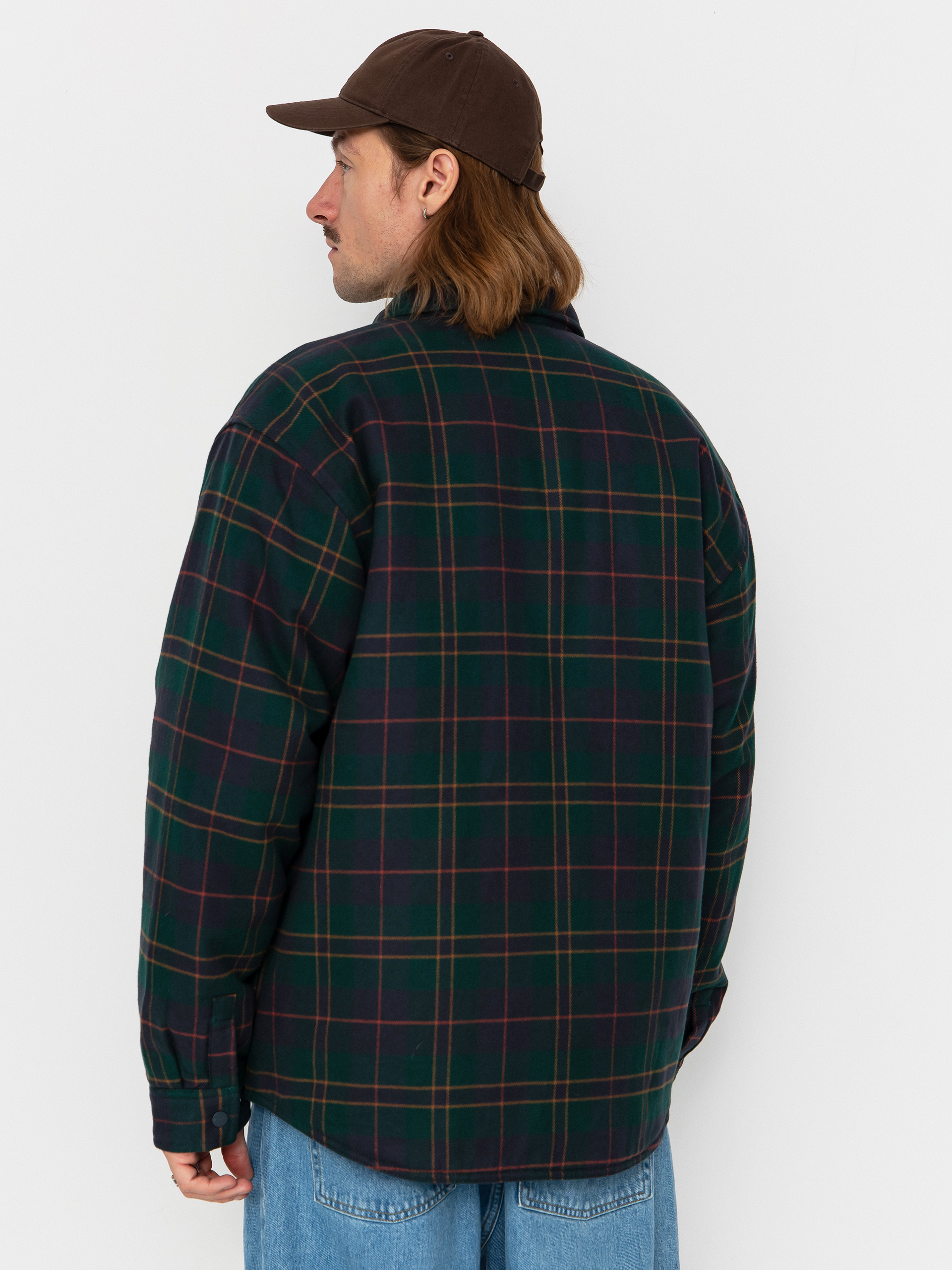 Bunda Carhartt WIP Gargan (gargan check/dark fir)