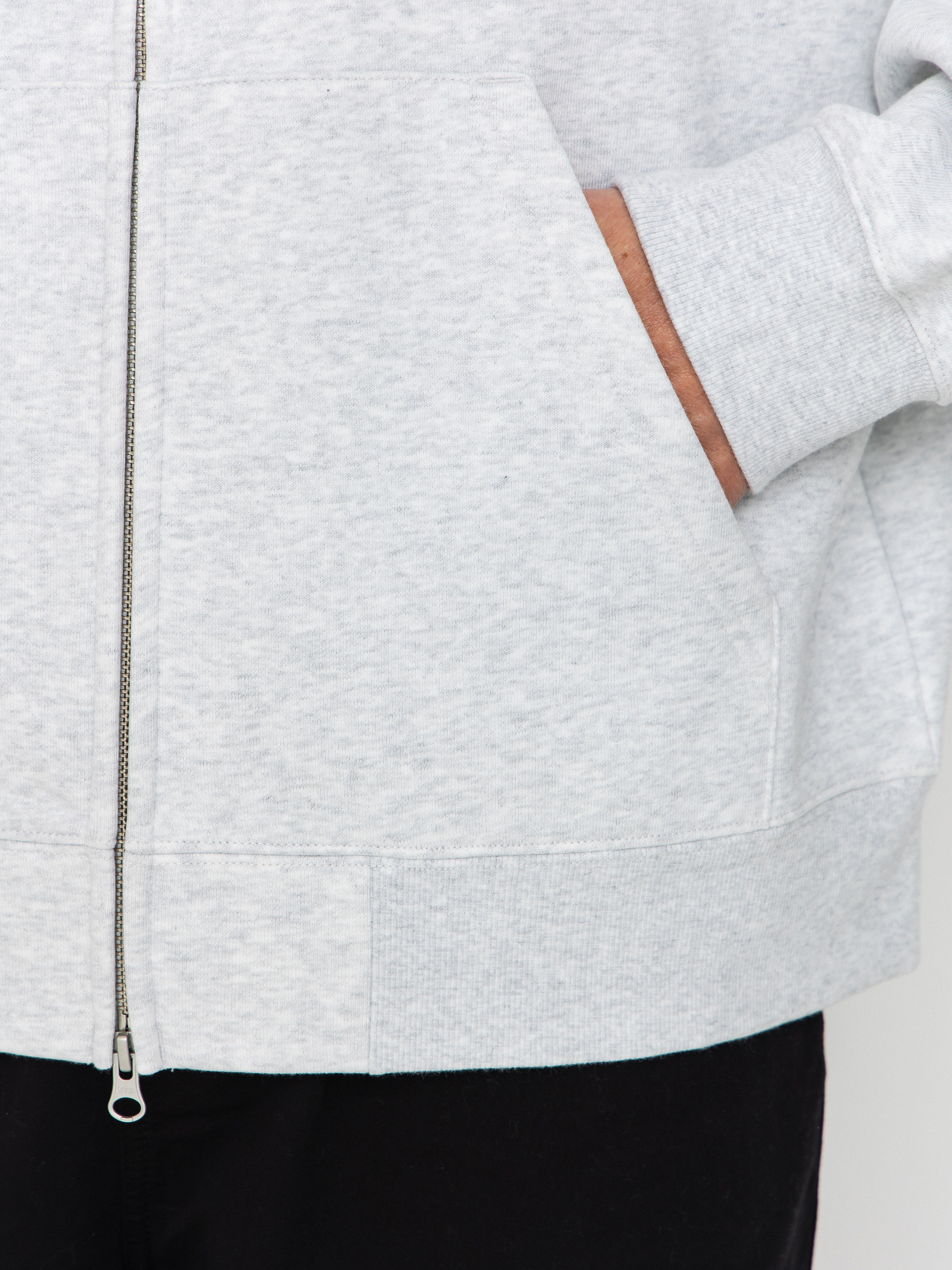 Mikina s kapucňou Carhartt WIP Dual ZHD (ash heather)