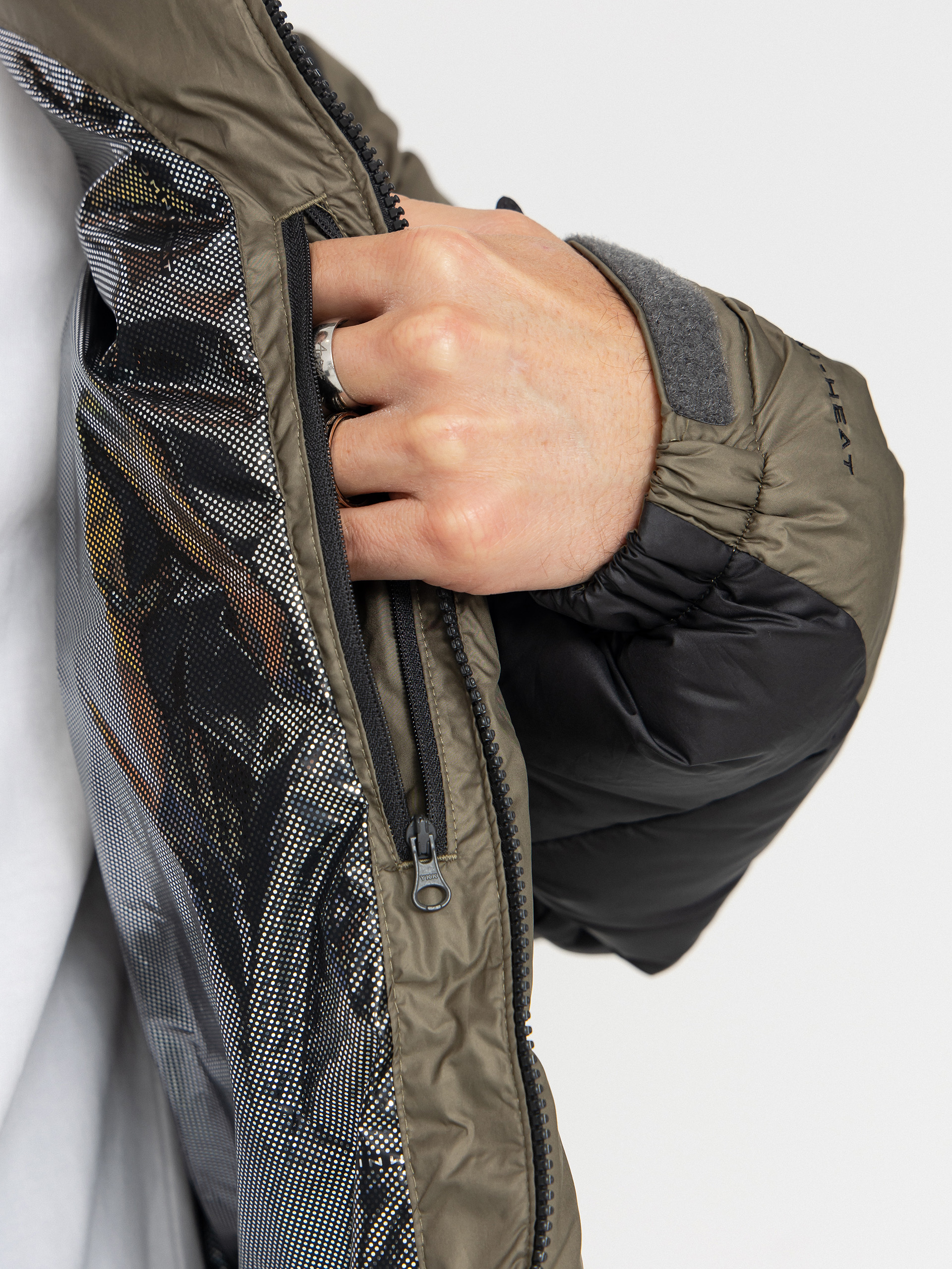 Bunda Columbia Pike Lake II Hooded (stone green/shark)