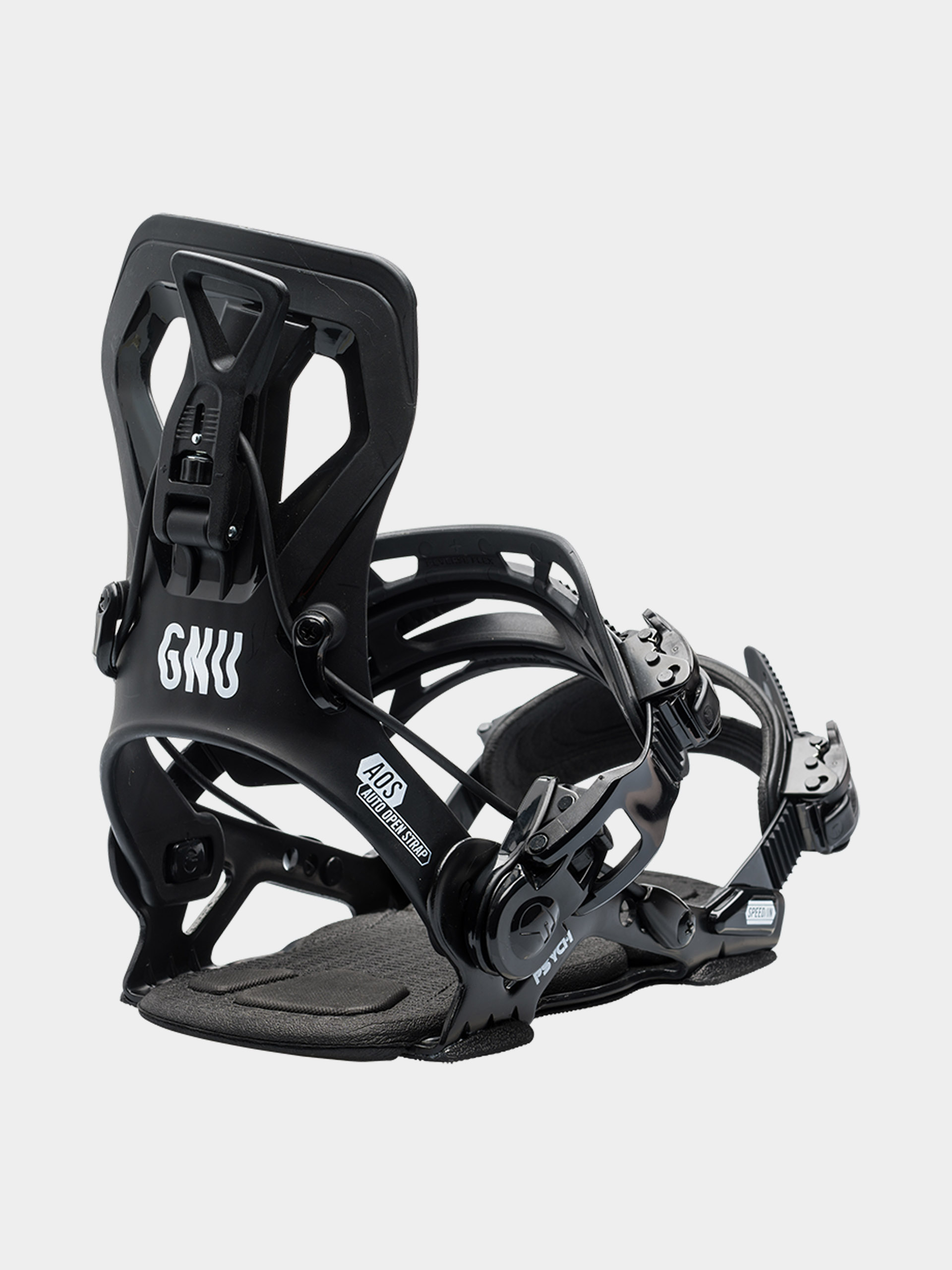 Snowboardovu00e9 viazanie Gnu Psych (black)