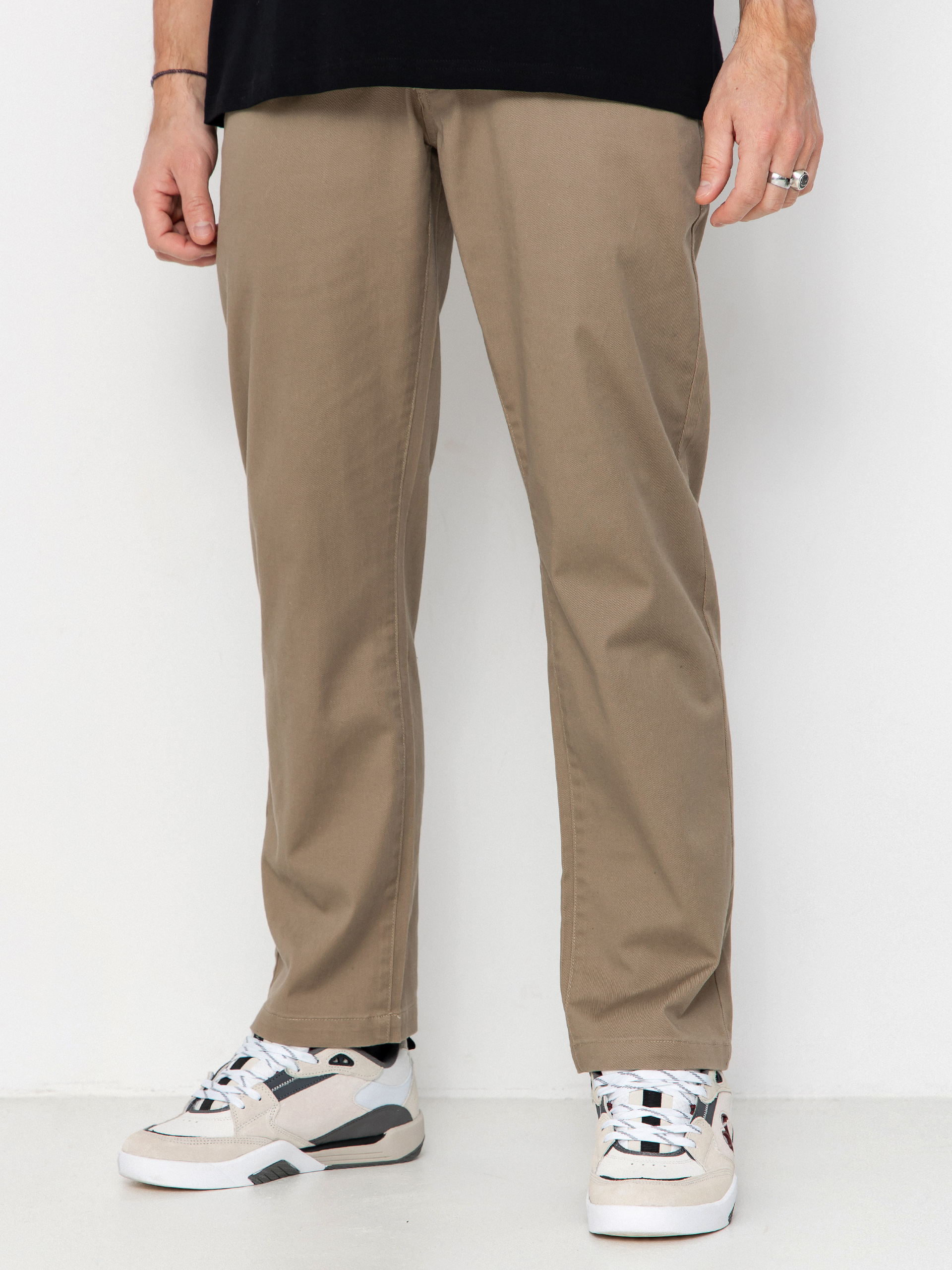 Nohavice Volcom Frickin Modern Stretch (khaki)