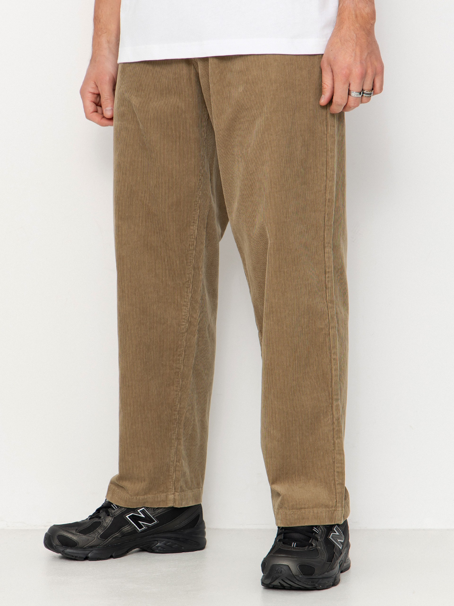 Nohavice Volcom Frickin Loose Tapered Cord (khaki)