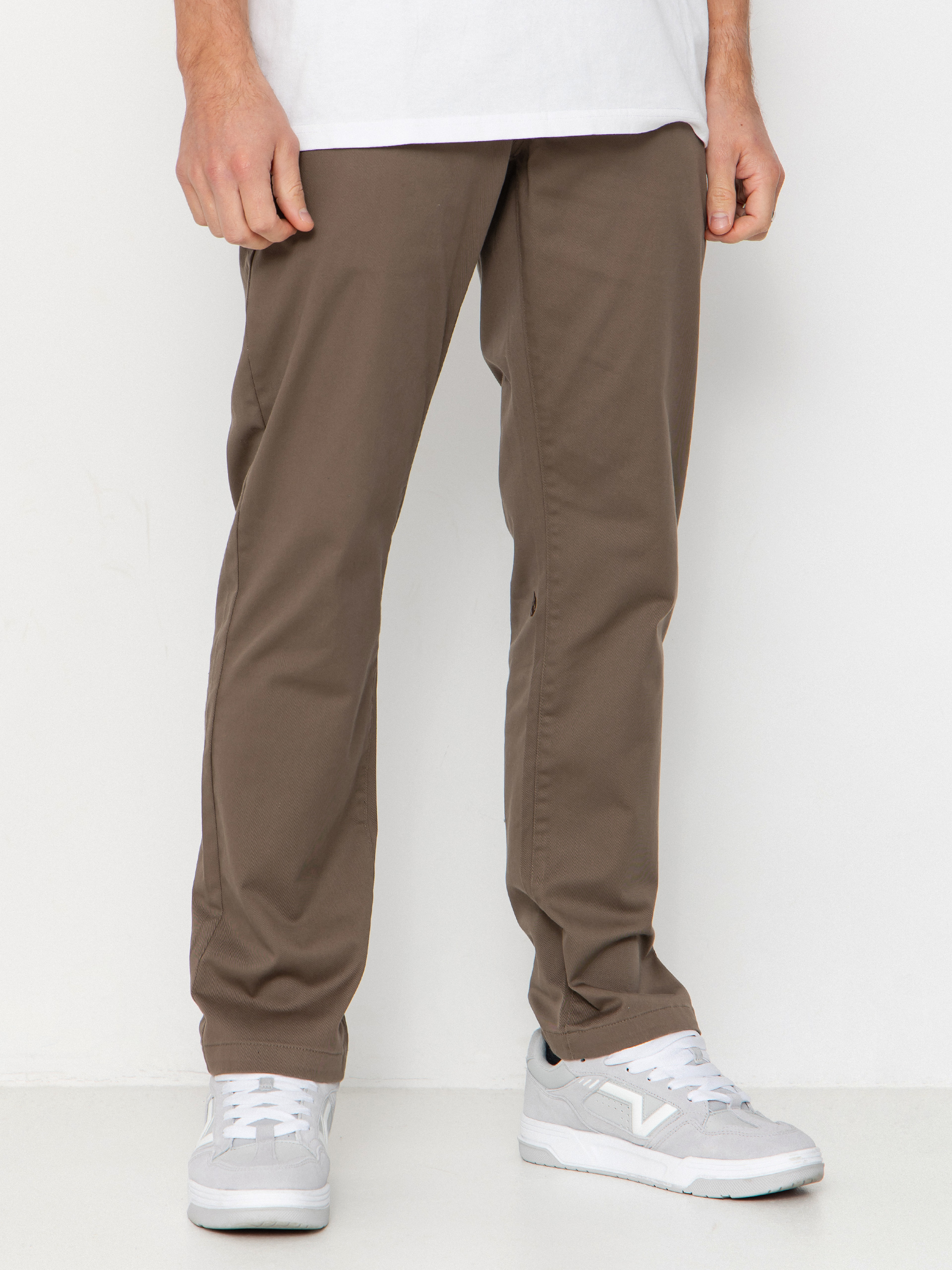 Nohavice Volcom Frickin Modern Stretch (mushroom)