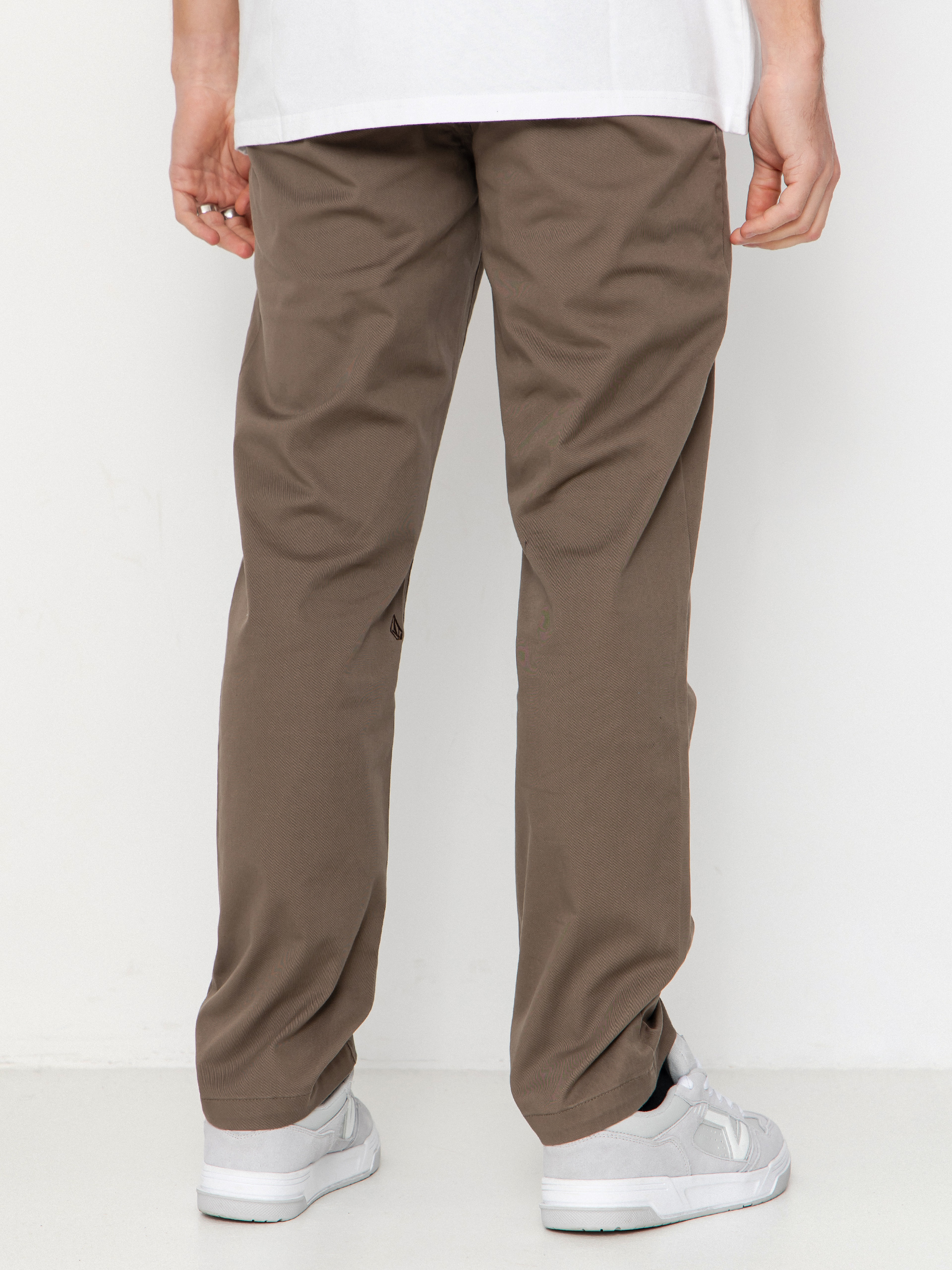 Nohavice Volcom Frickin Modern Stretch (mushroom)