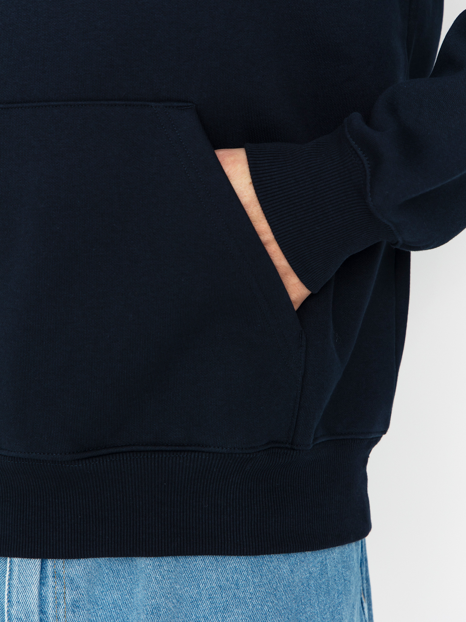 Mikina s kapucňou Carhartt WIP Carhartt HD (deep night/palisander)