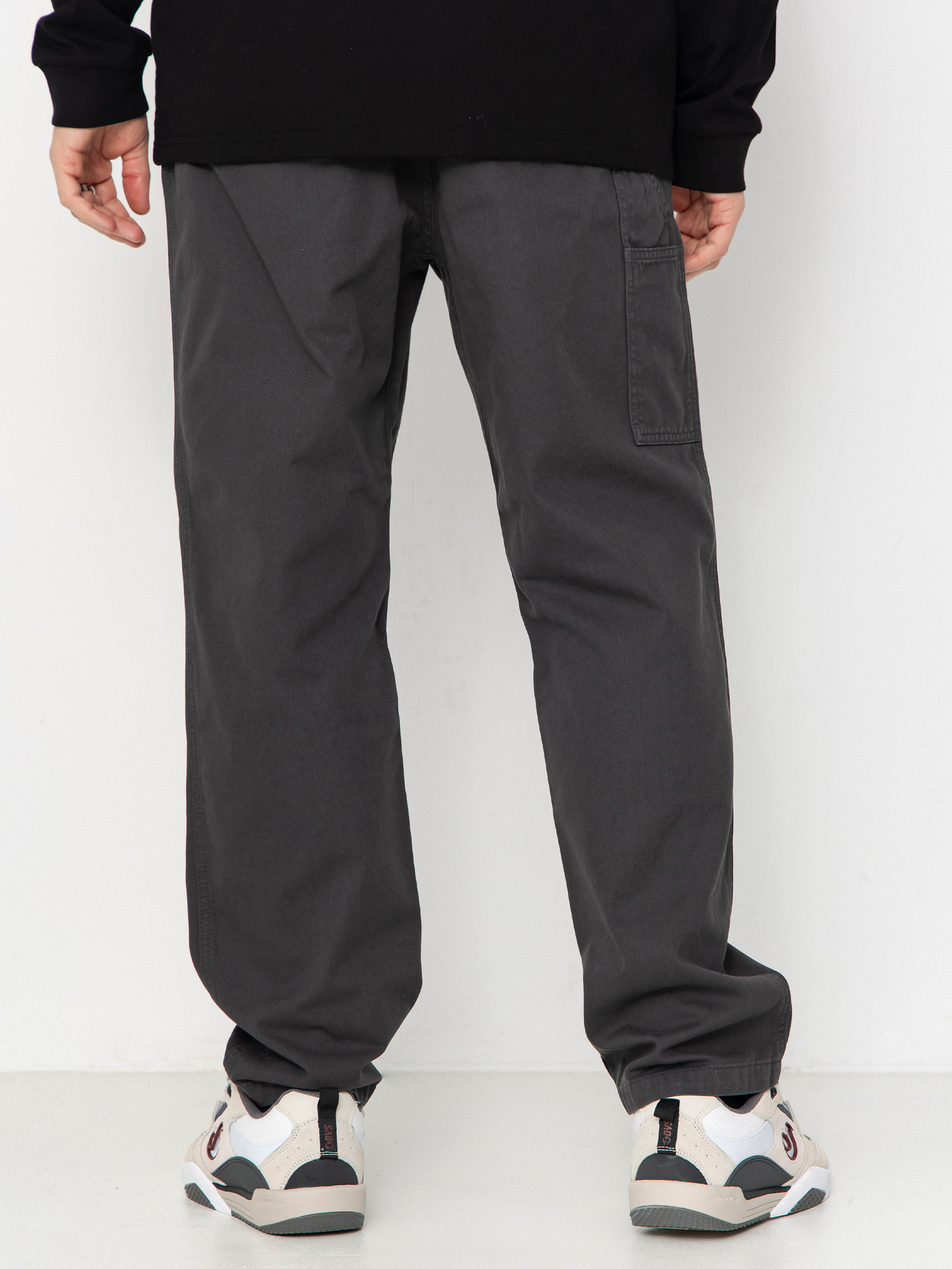 Nohavice Carhartt WIP Flint (graphite/garment dyed)