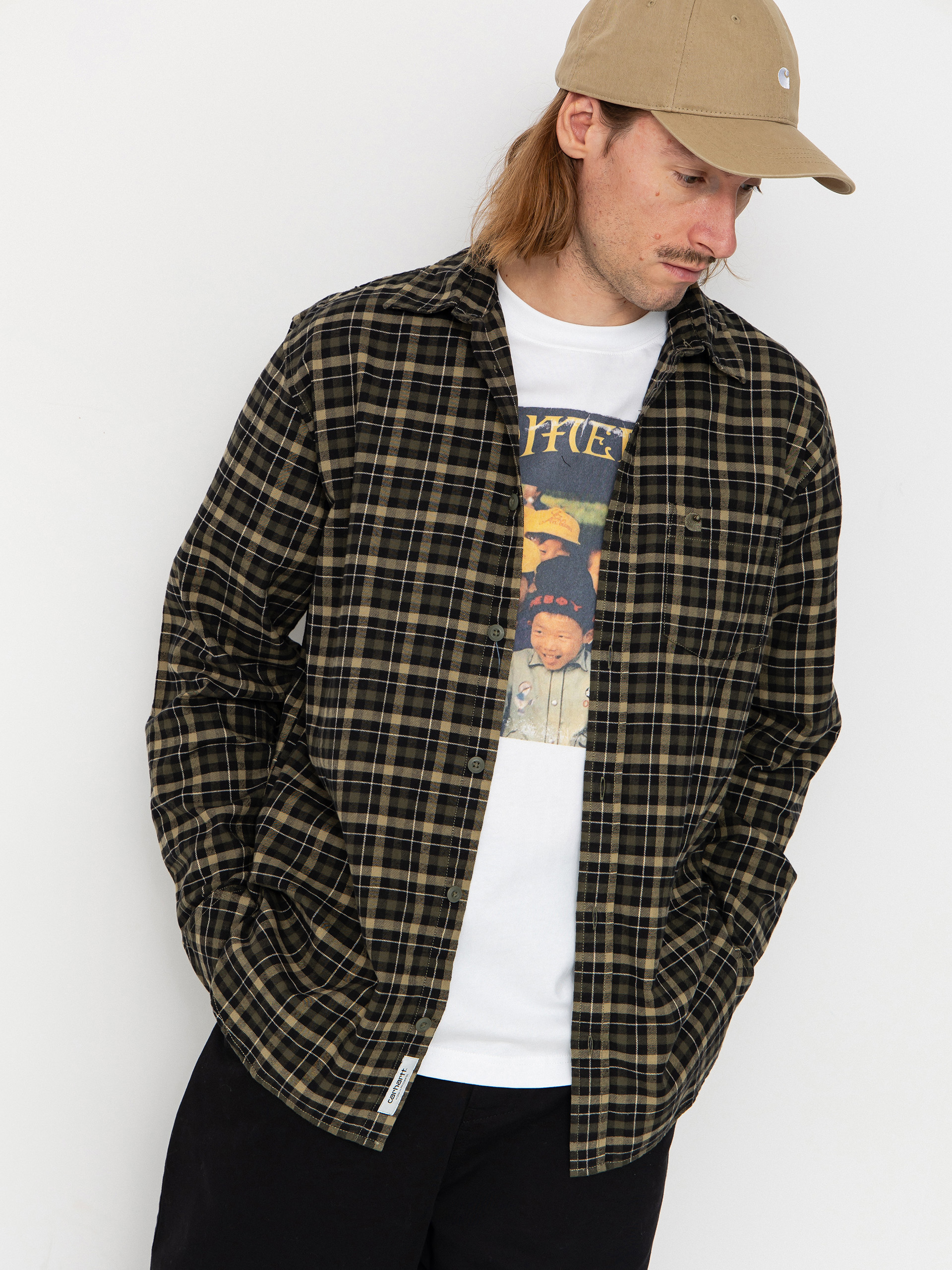 Kou0161eu013ea Carhartt WIP Widmark (widmark check/cypress)