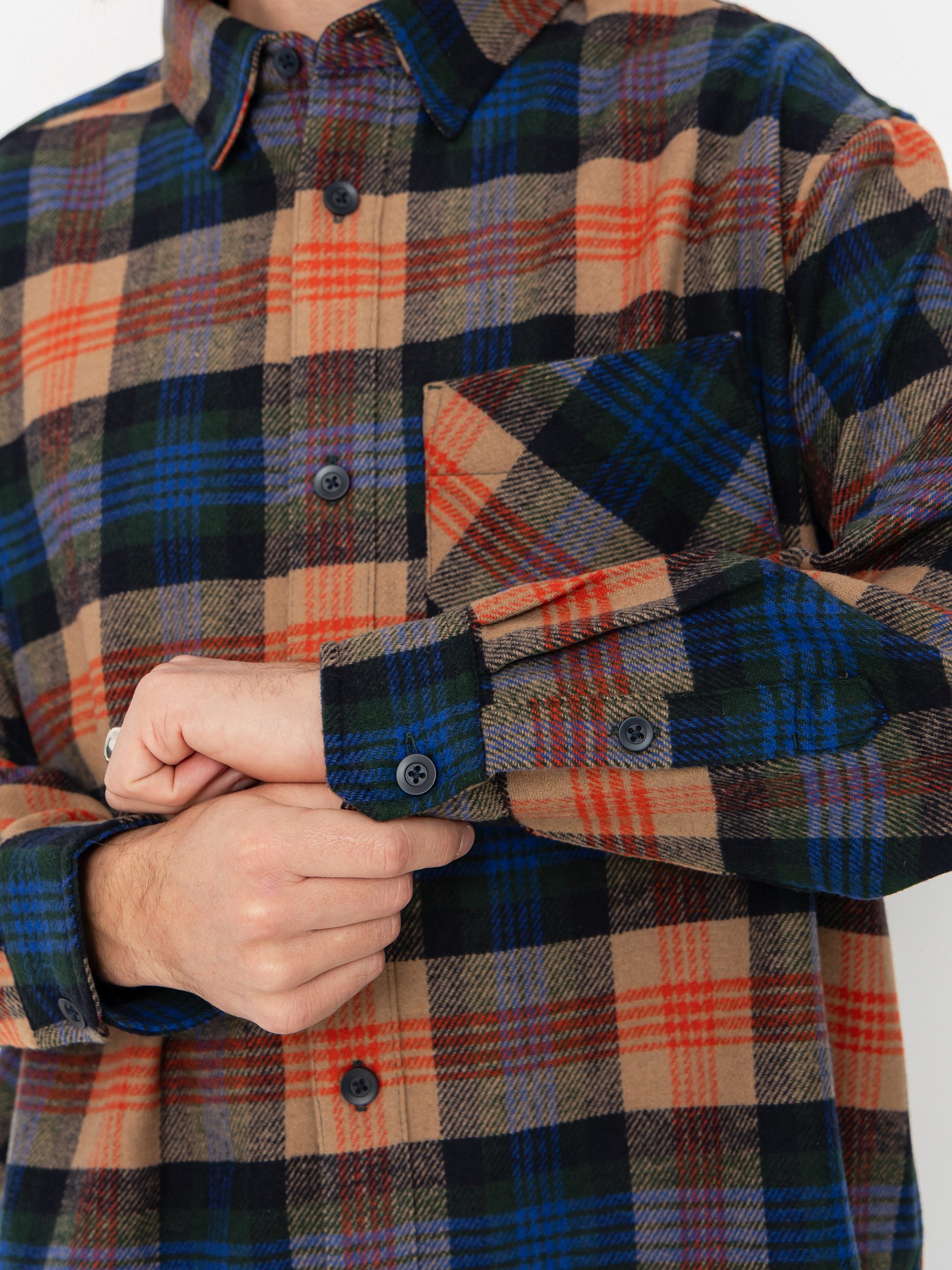 Košeľa Carhartt WIP Dern (dern check/sycamore tree)