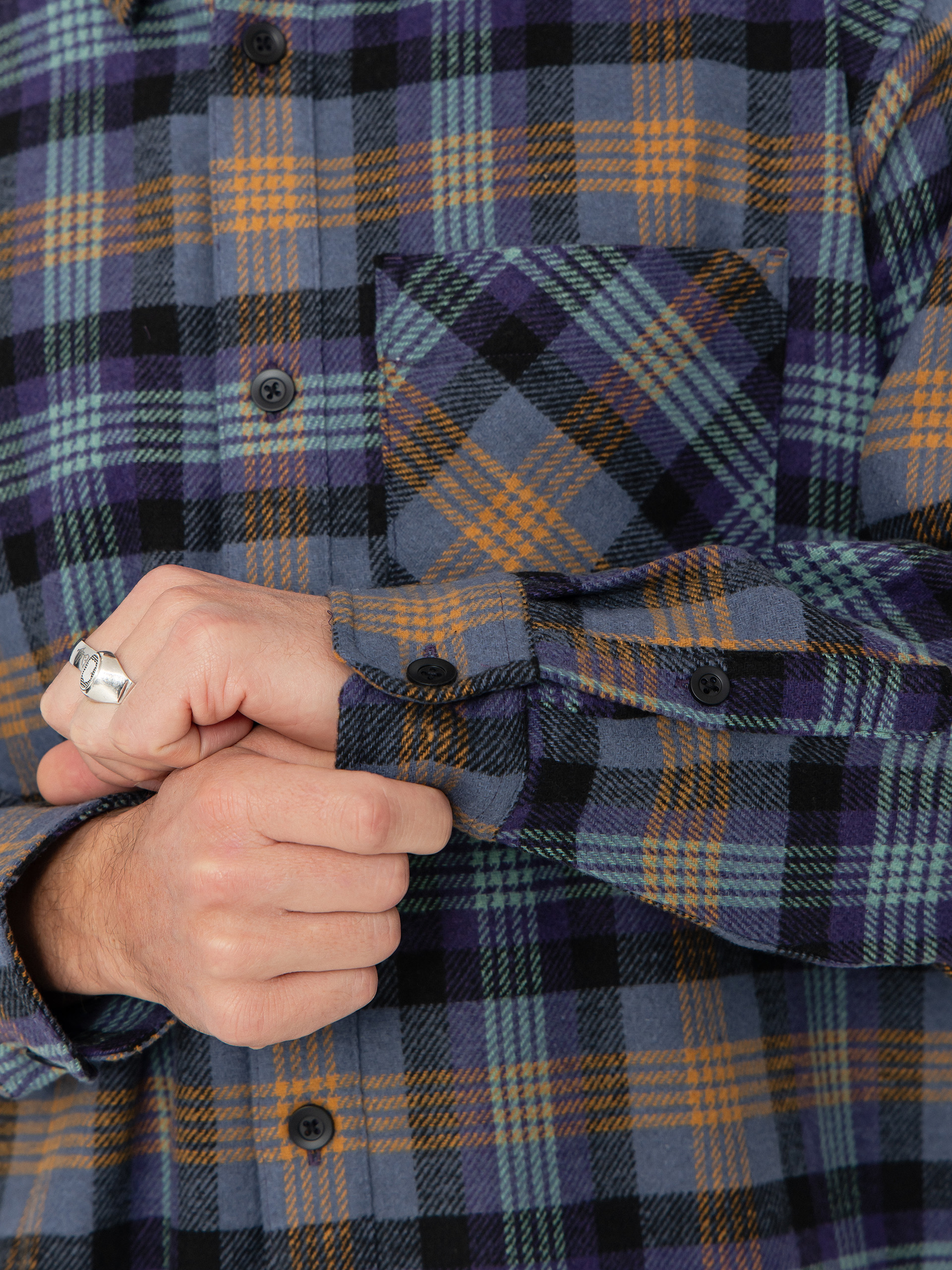 Košeľa Carhartt WIP Dern (dern check/lakers)