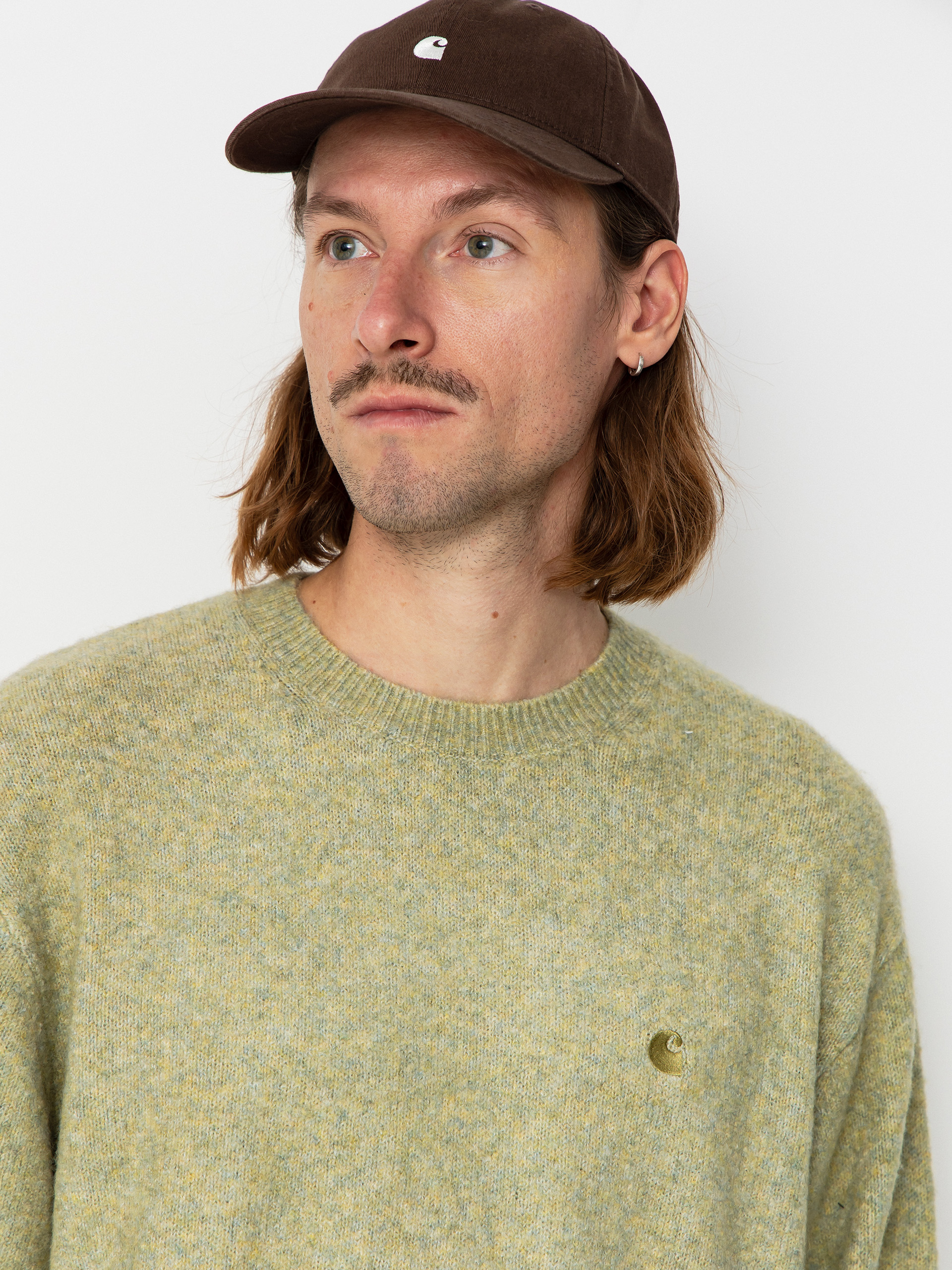 Sveter Carhartt WIP Curtis (tangled brass)