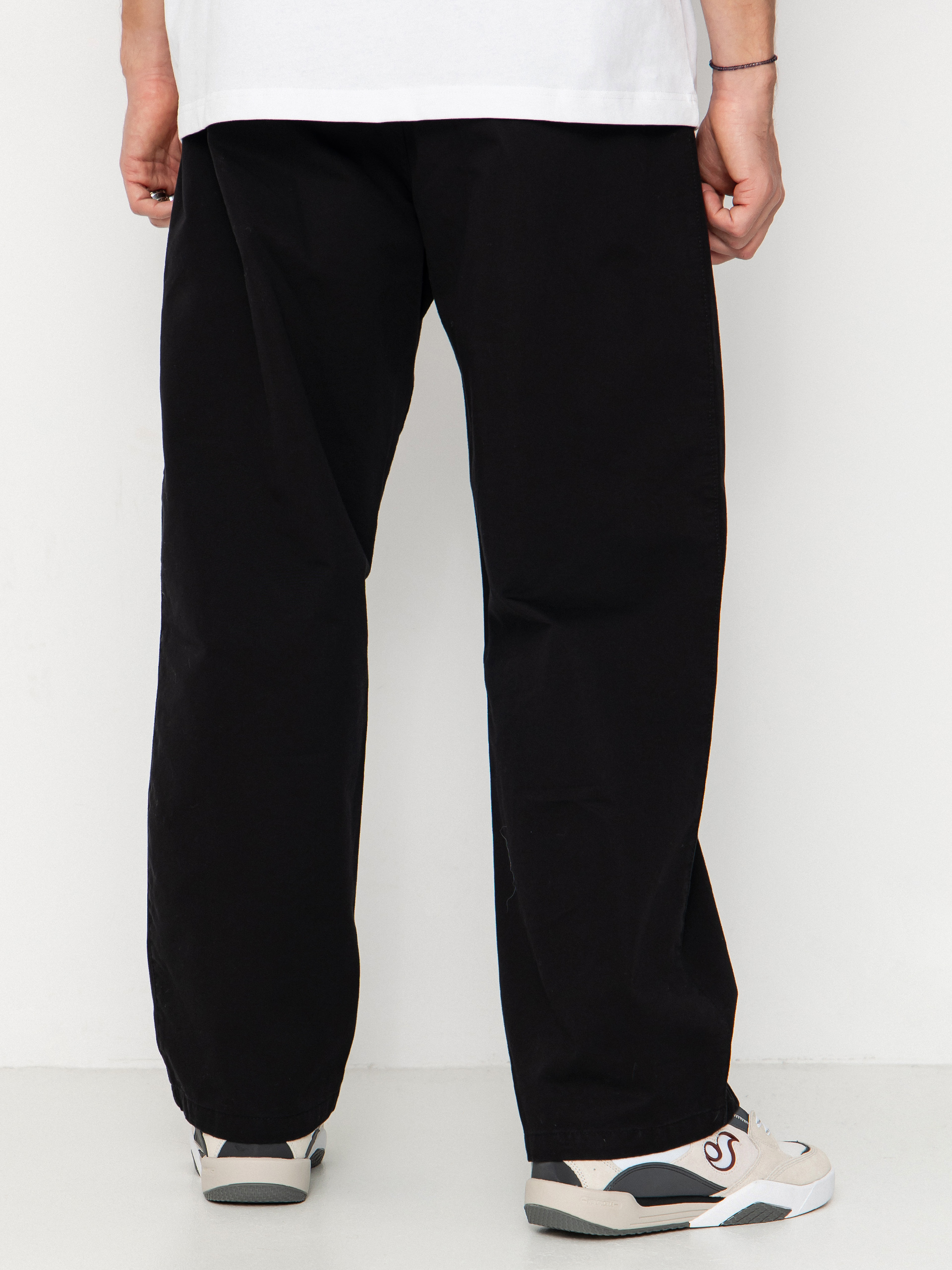 Nohavice Carhartt WIP Brady (black/stone washed)