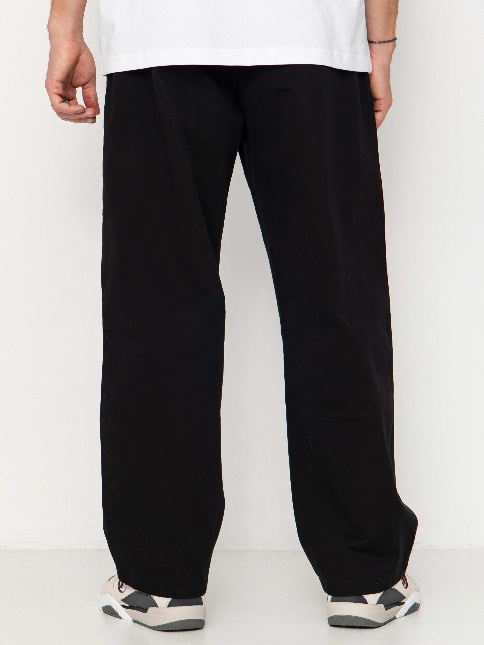 Nohavice Carhartt WIP Brady (black/stone washed)