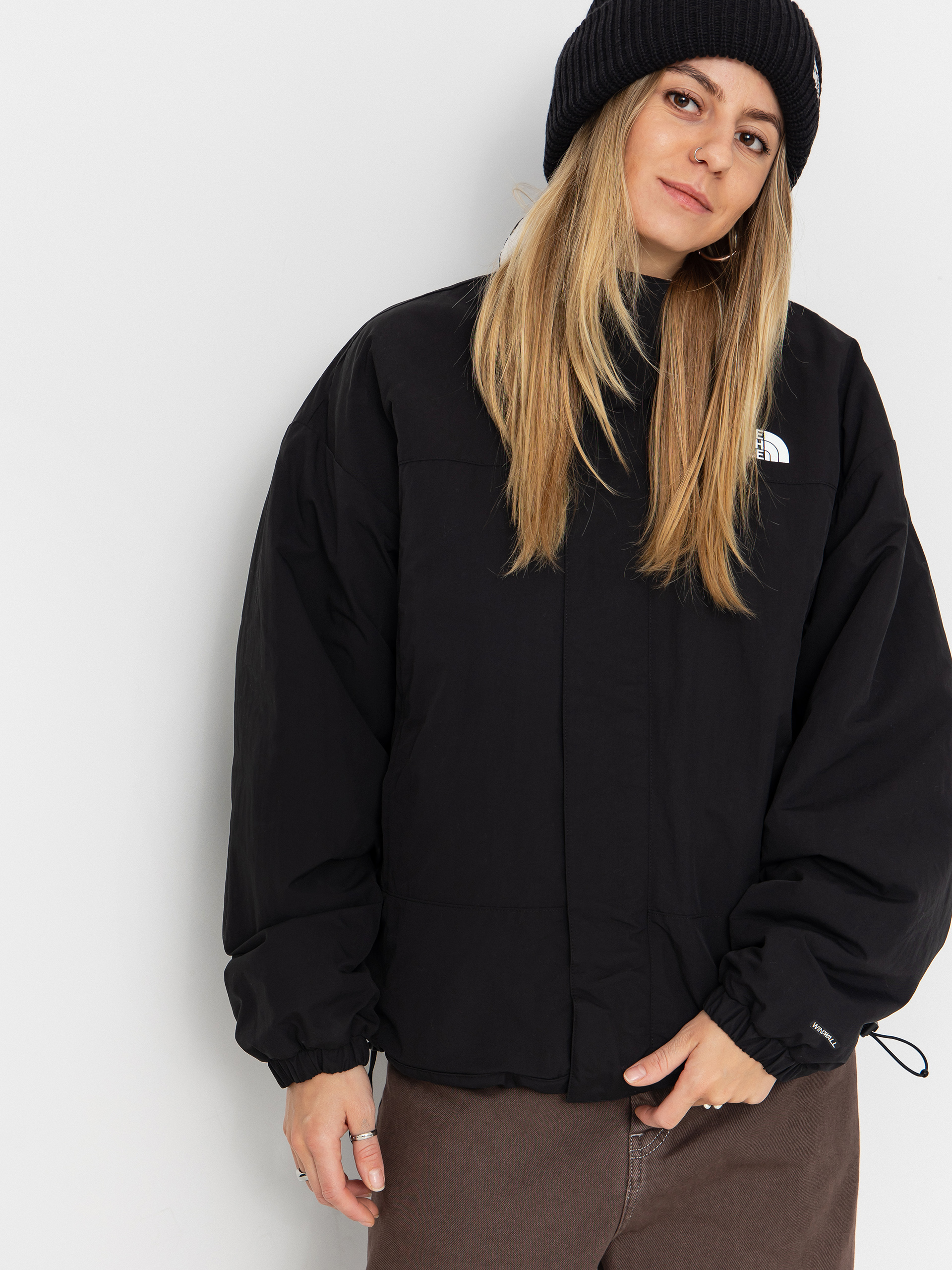 Bunda The North Face Yumiori Reversible (tnf black/white dune)