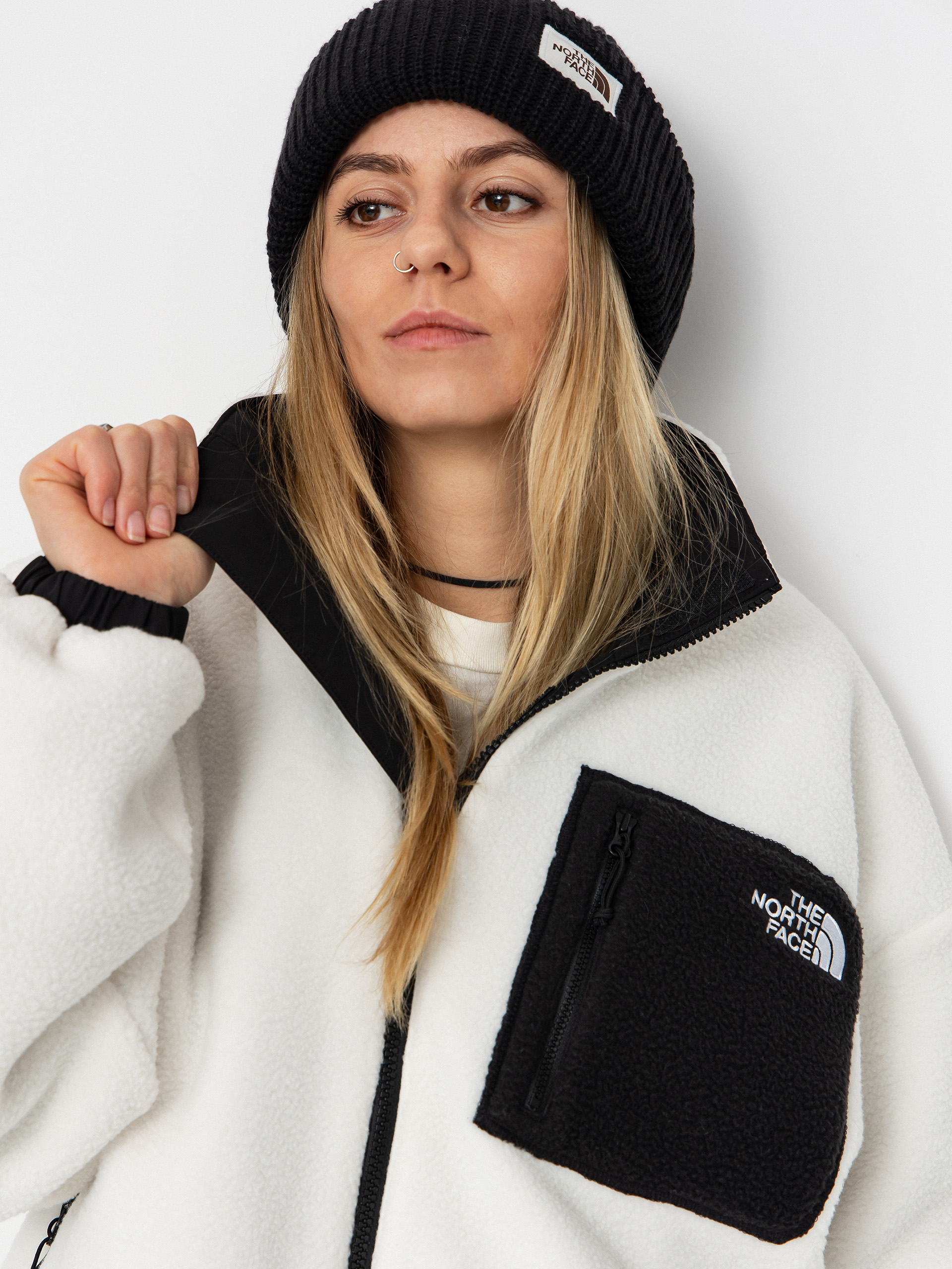 Bunda The North Face Yumiori Reversible (tnf black/white dune)