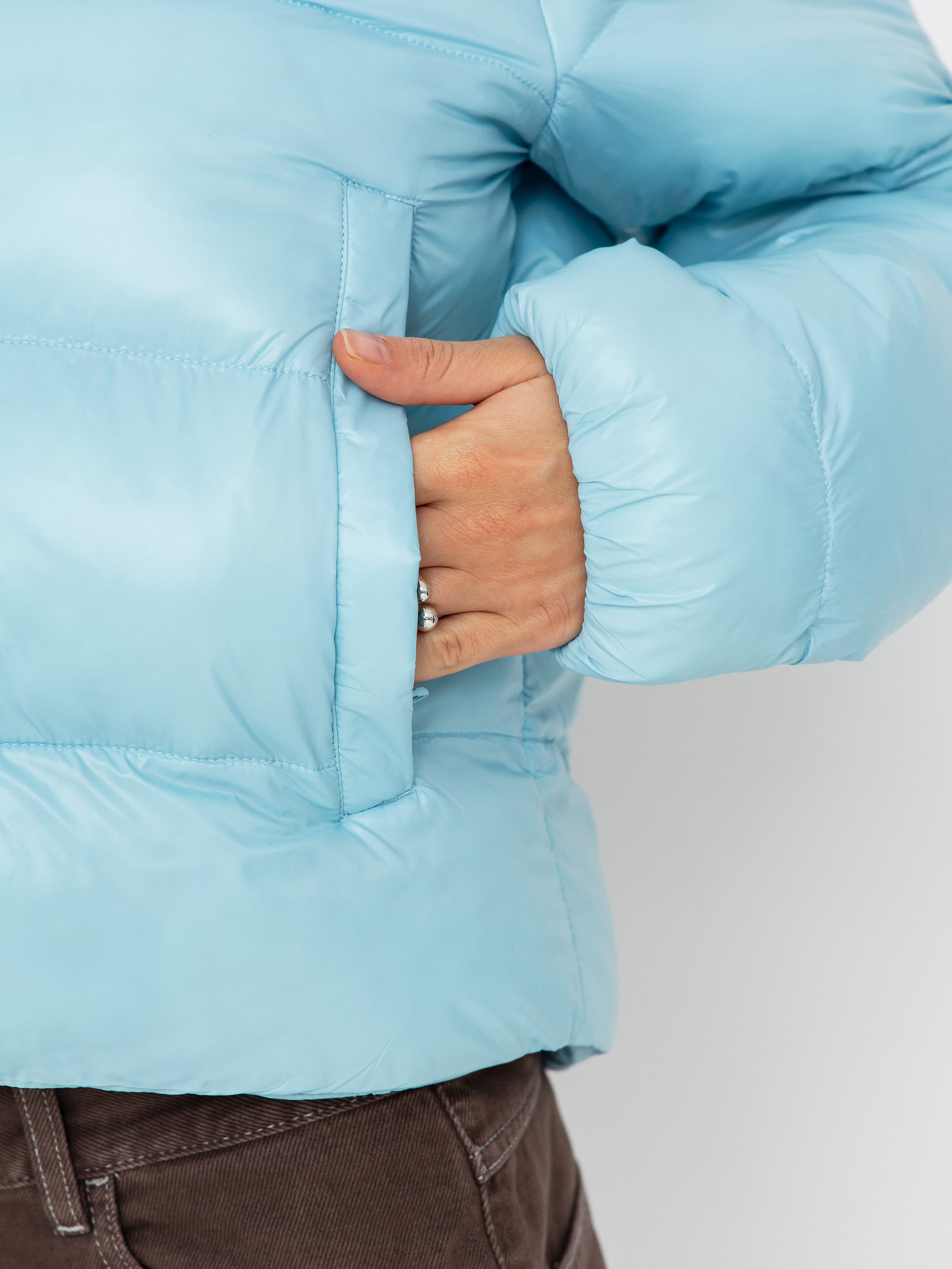 Bunda Helly Hansen Jade Puffer Wmn (light cyan)
