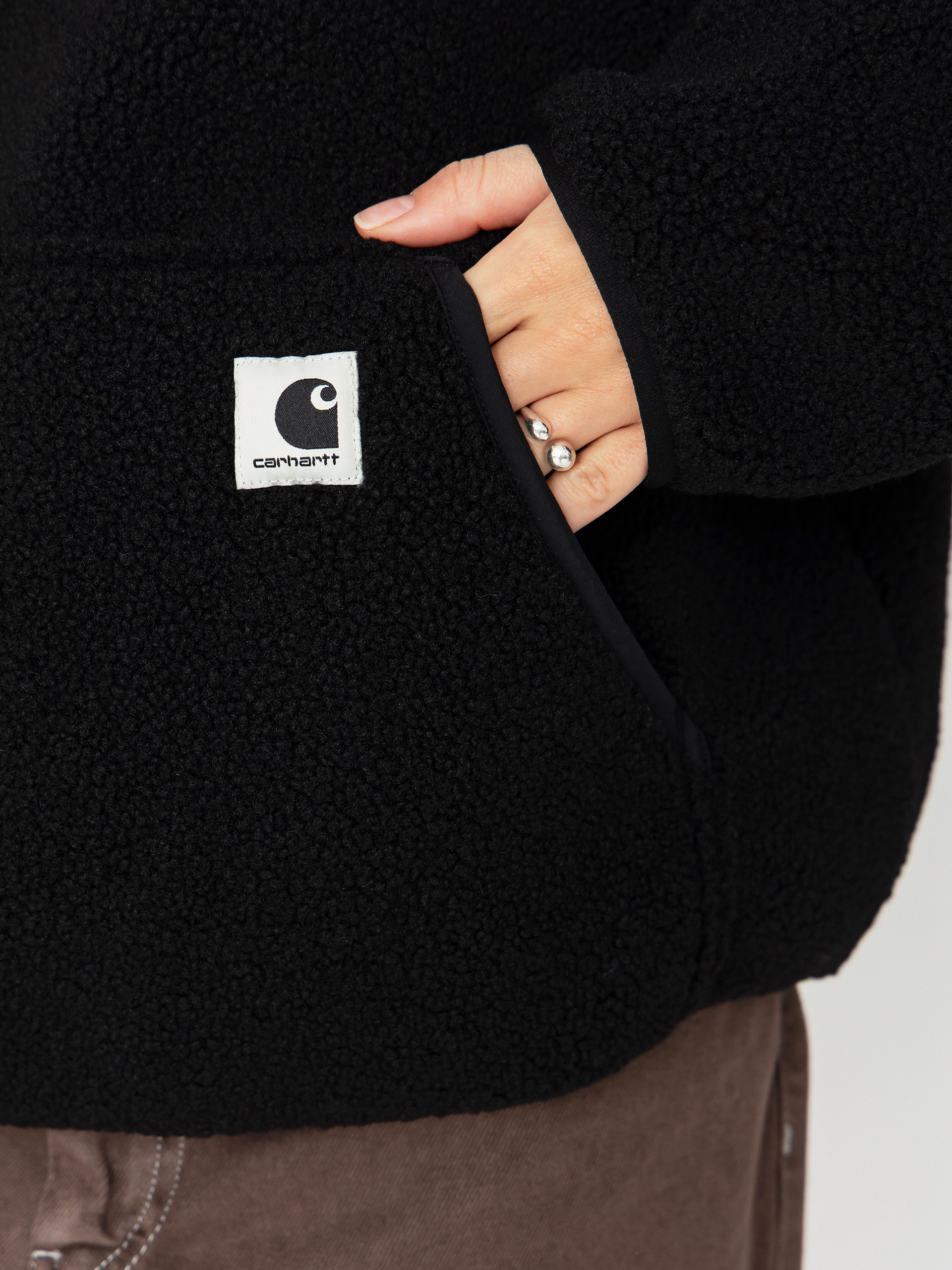 Dámsky Flísová mikina Carhartt WIP Elliot (black/black)