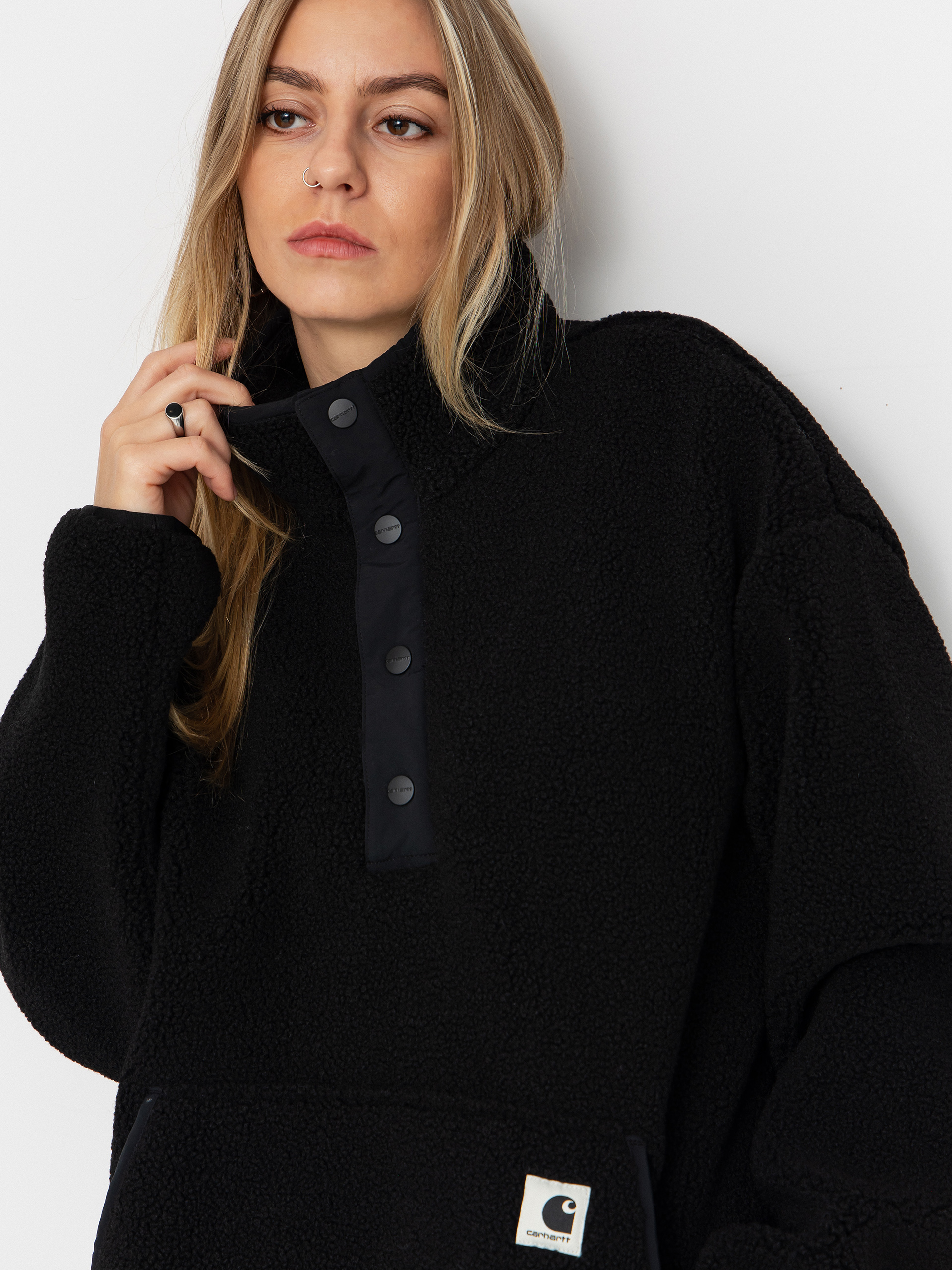 Dámsky Flísová mikina Carhartt WIP Elliot (black/black)