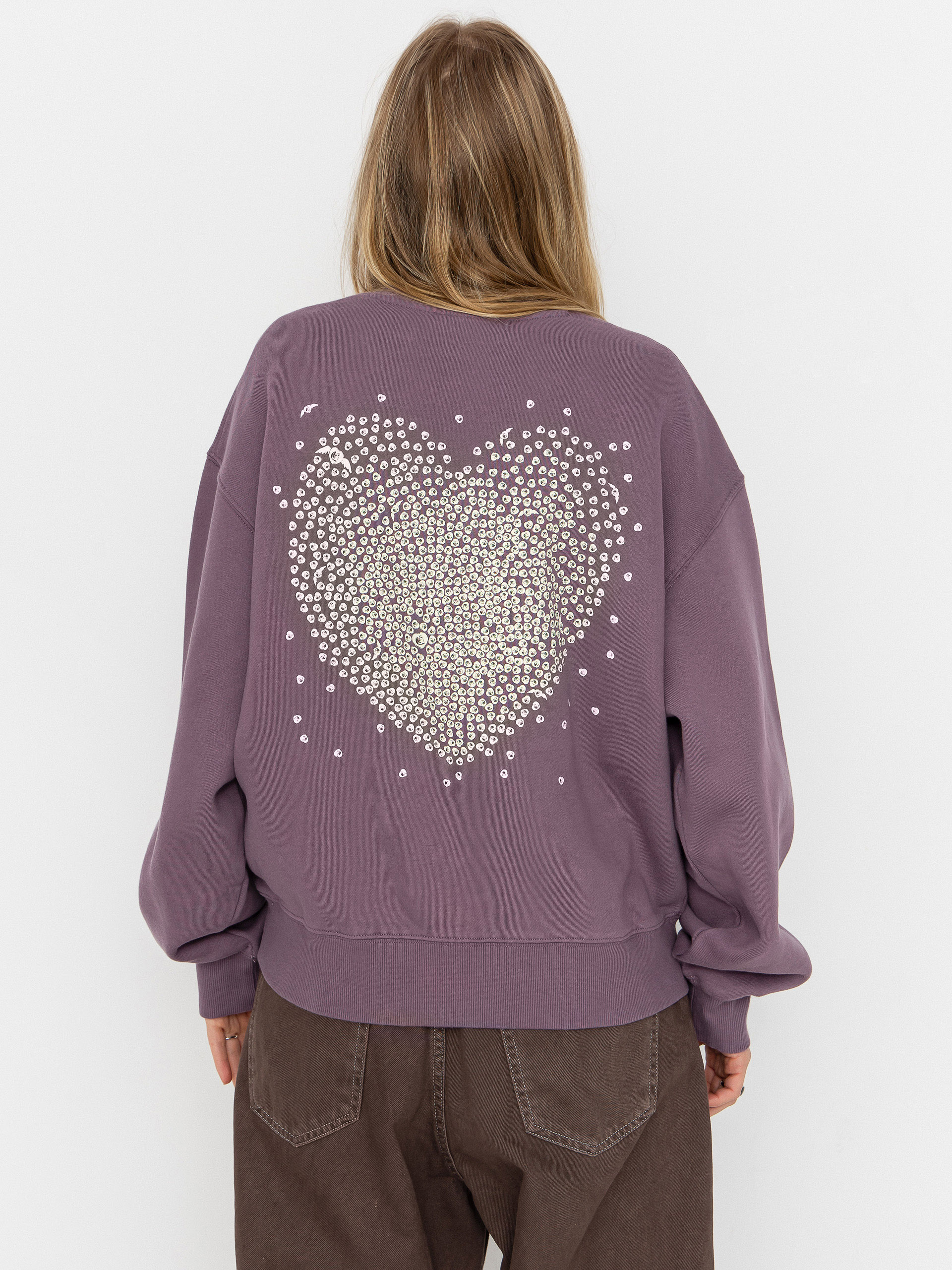 Mikina Carhartt WIP Hearts Of Hartts Wmn (phlox)