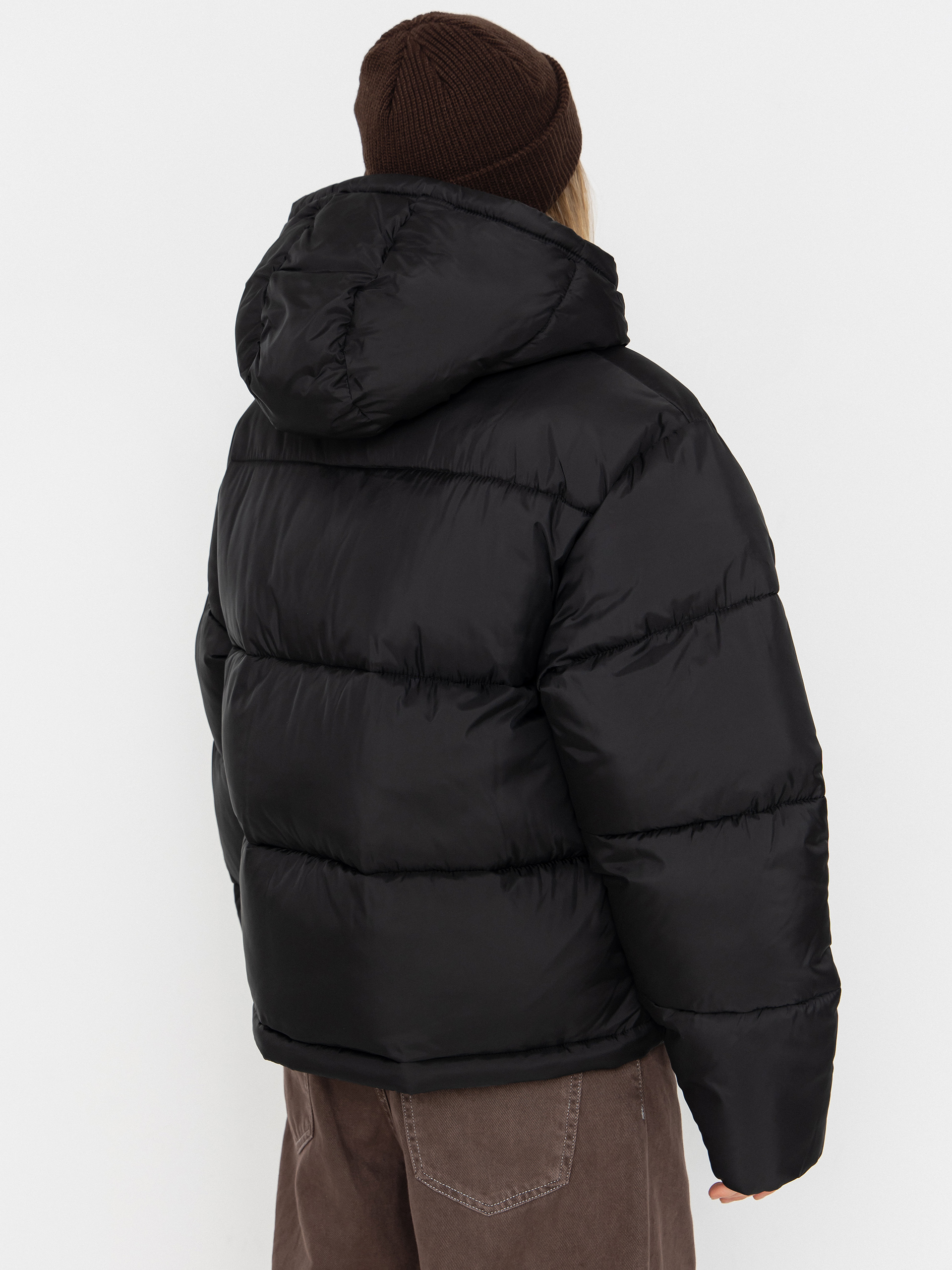 Bunda Carhartt WIP Toronto Wmn (black/wild dog print)