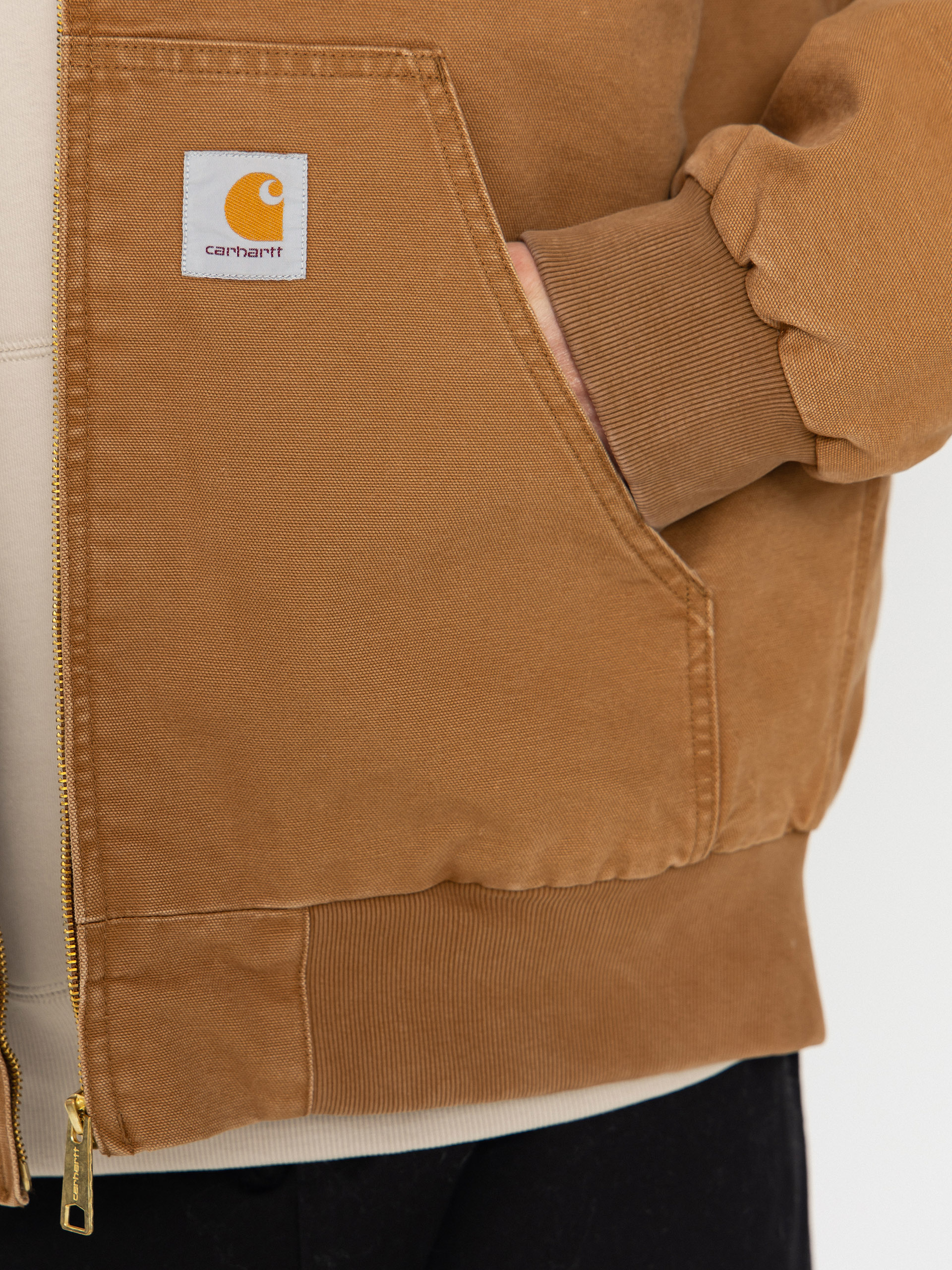 Bunda Carhartt WIP OG Active (hamilton brown/stone canvas)