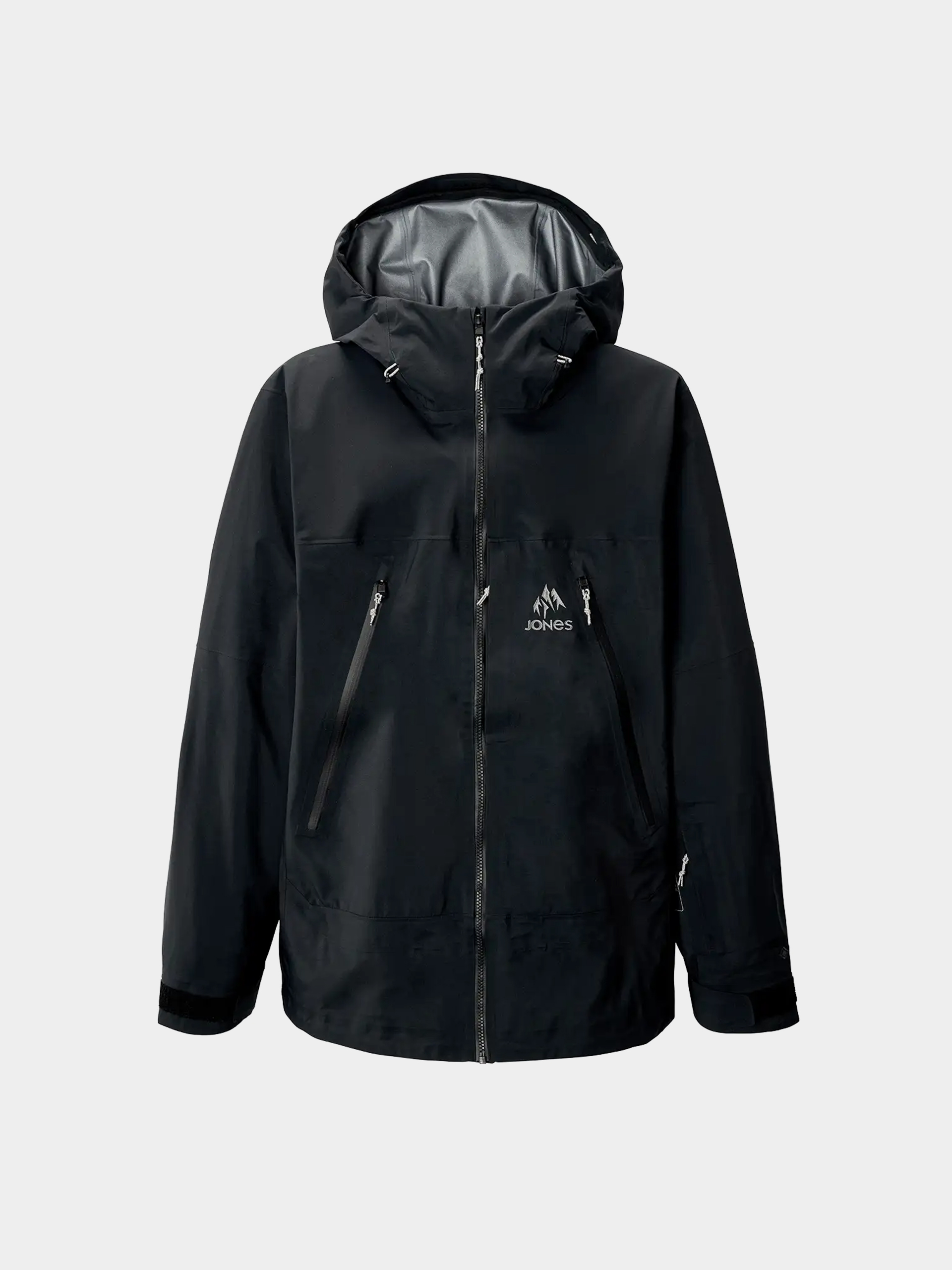 Snowboardovu00e1 bunda Jones Snowboards Shralpinist Gtx Rec (stealth black)