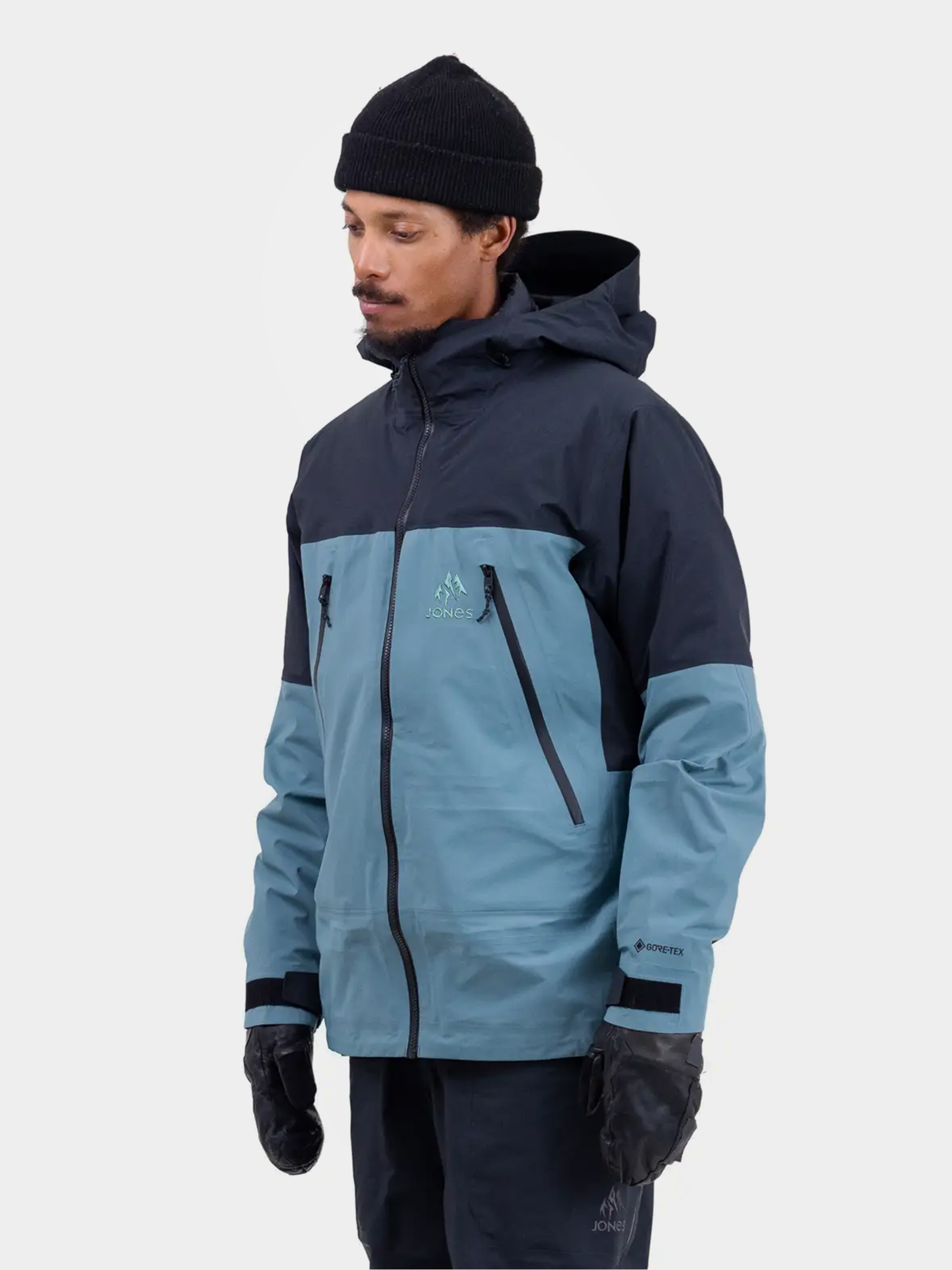 Pánska Snowboardová bunda Jones Snowboards Shralpinist Gtx Rec (atlantic blue)