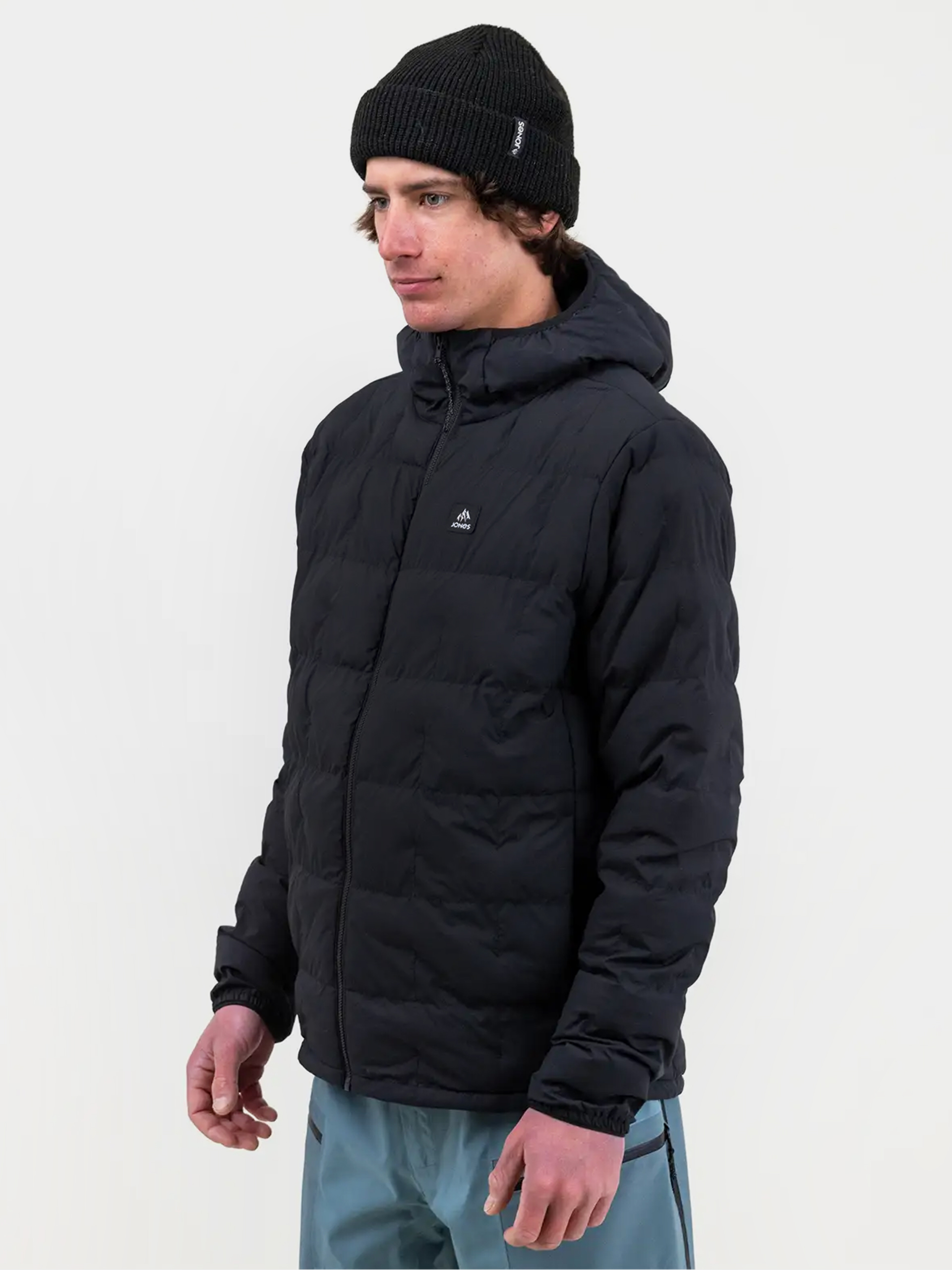 Pánska Snowboardová bunda Jones Snowboards Dark Start Rec Hd (stealth black)