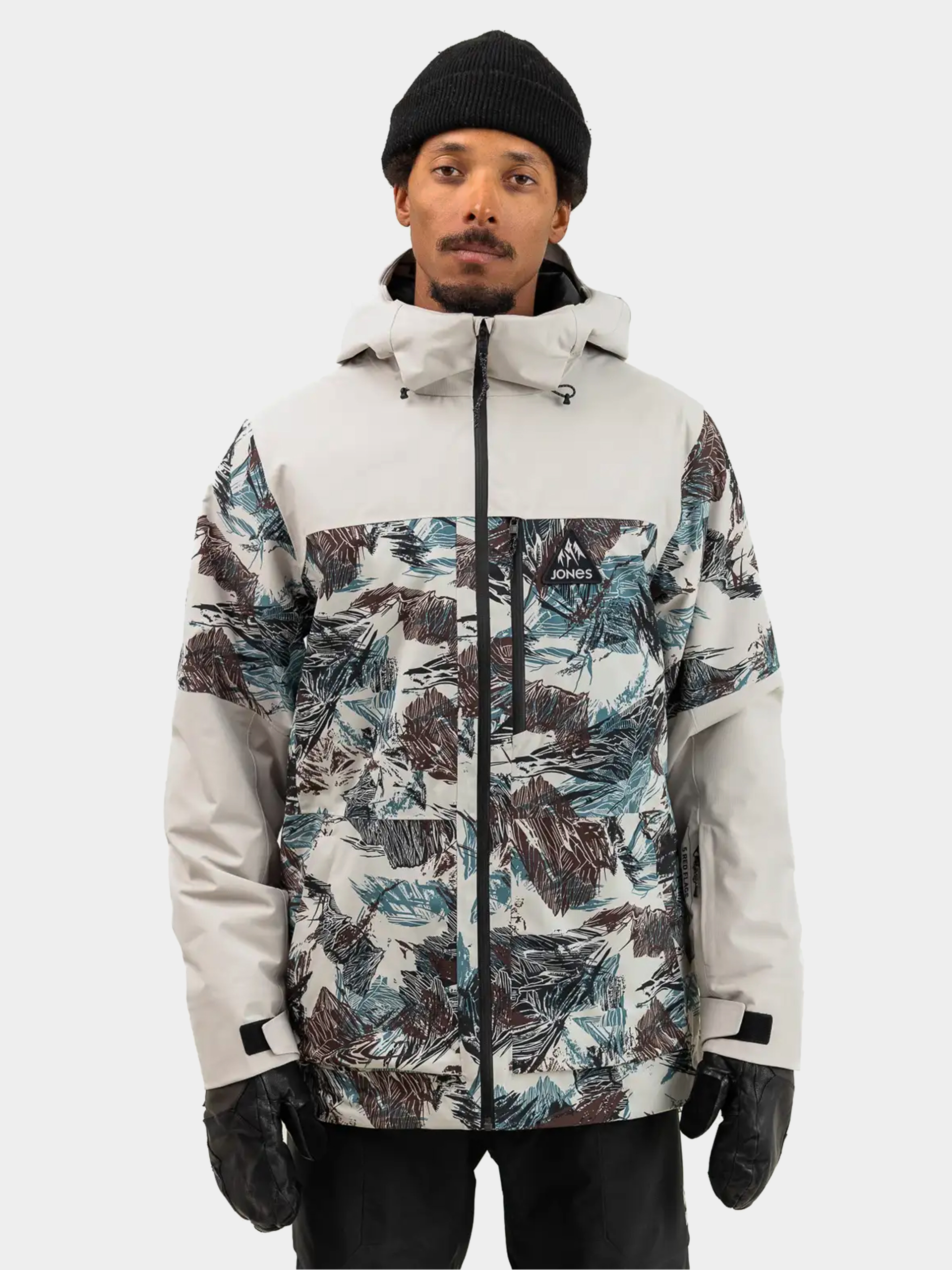 Pánska Snowboardová bunda Jones Snowboards Mtn Surf Rec (peak camo)