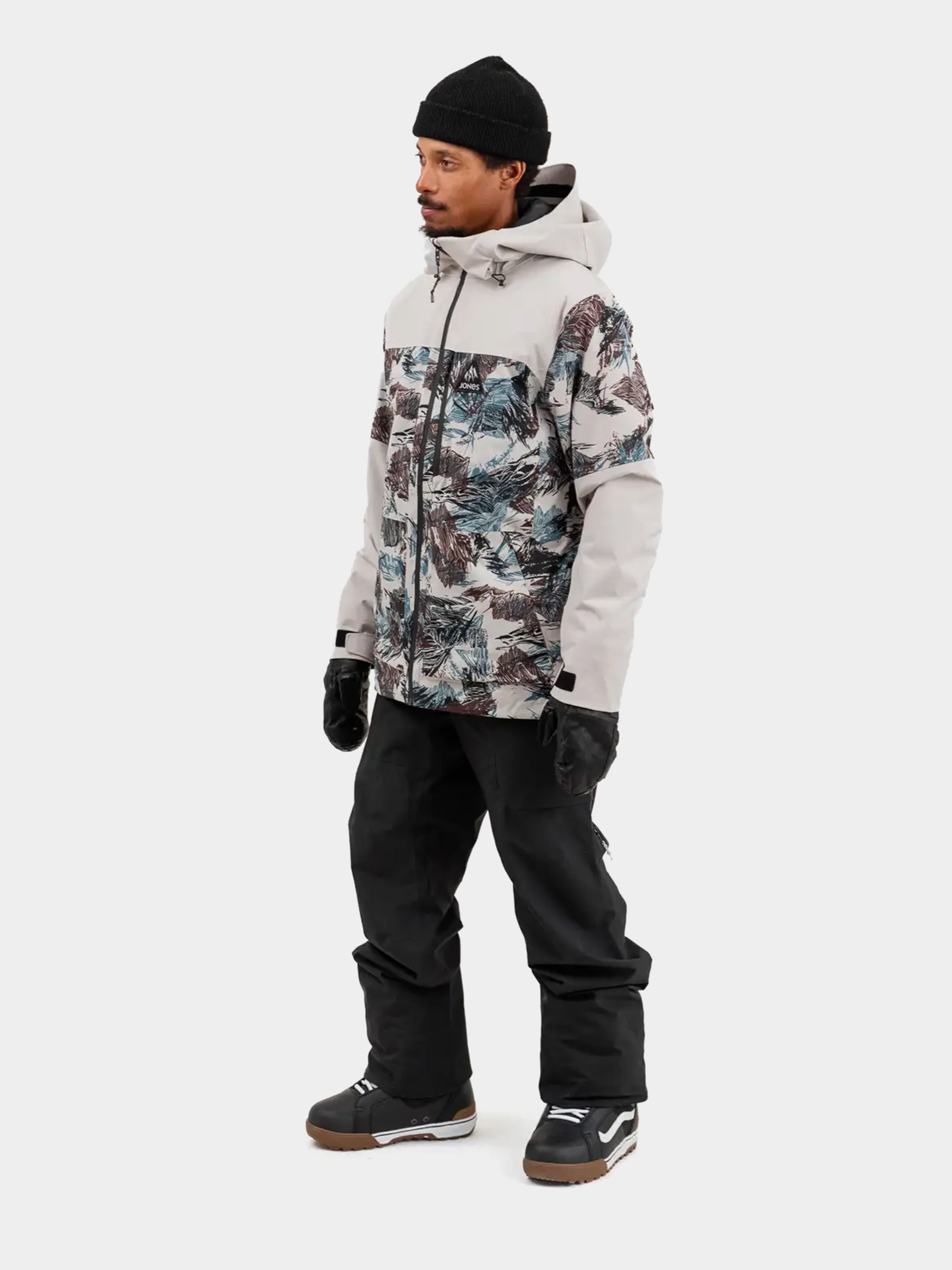 Pánska Snowboardová bunda Jones Snowboards Mtn Surf Rec (peak camo)