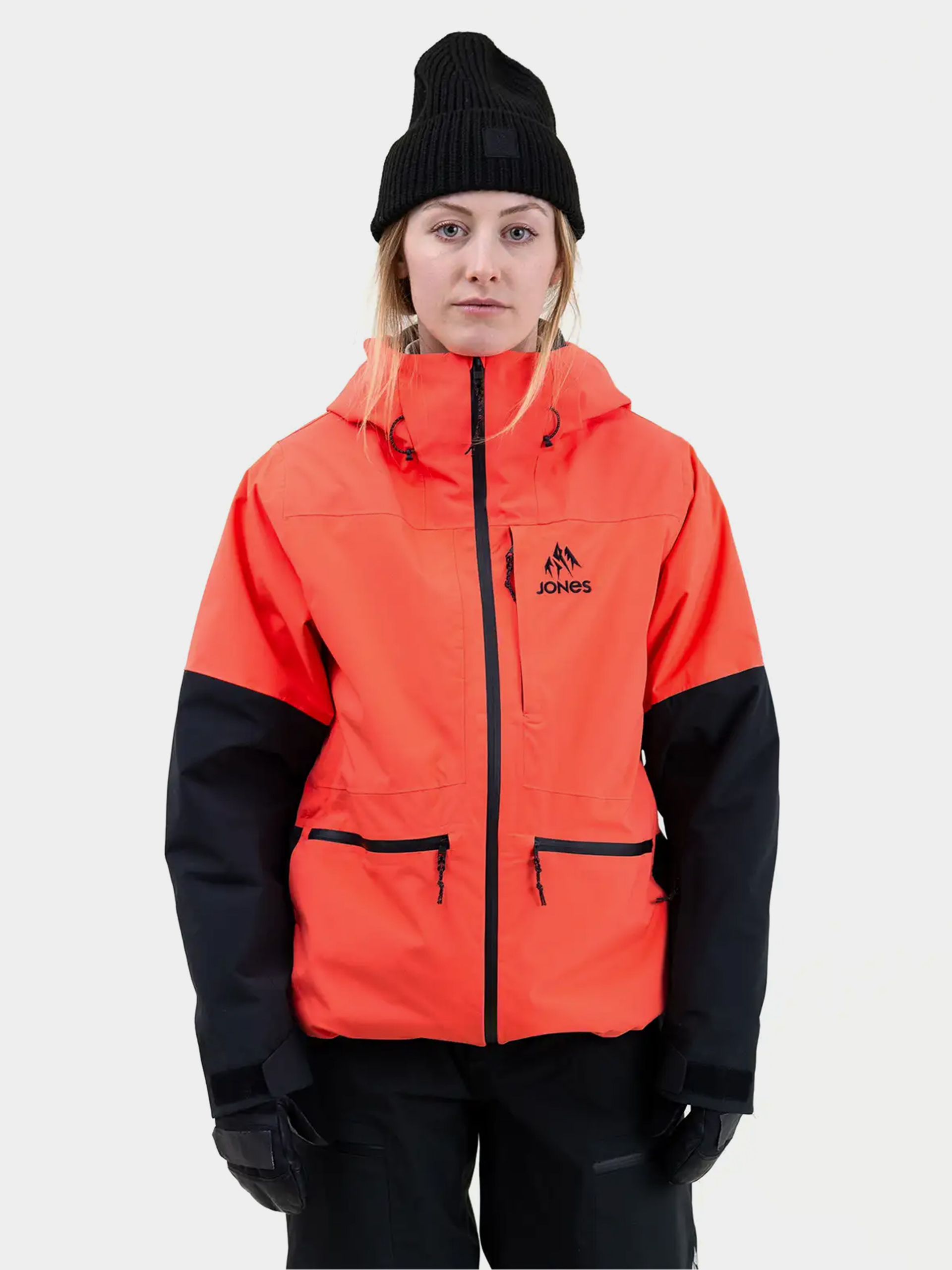 Dámska Snowboardová bunda Jones Snowboards Mtn Surf Rec (deep coral)